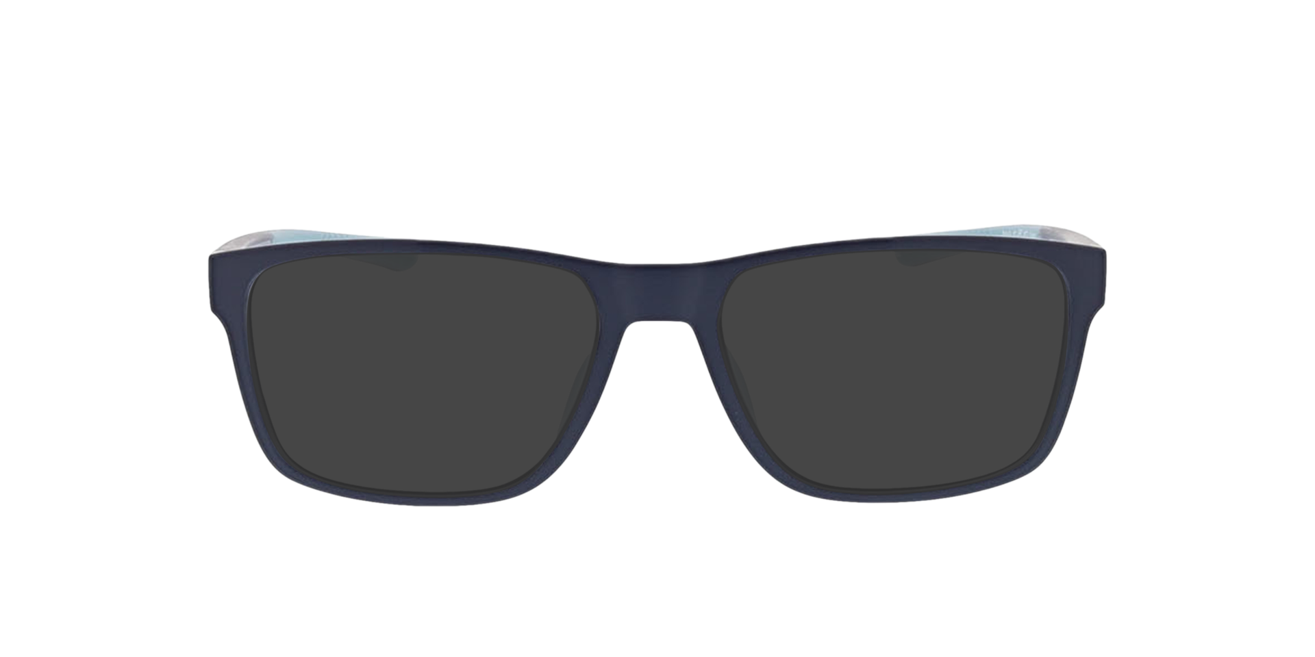 Colorado Matblauw KunststofEyeglass Frames van B24, met getinte lenzen
