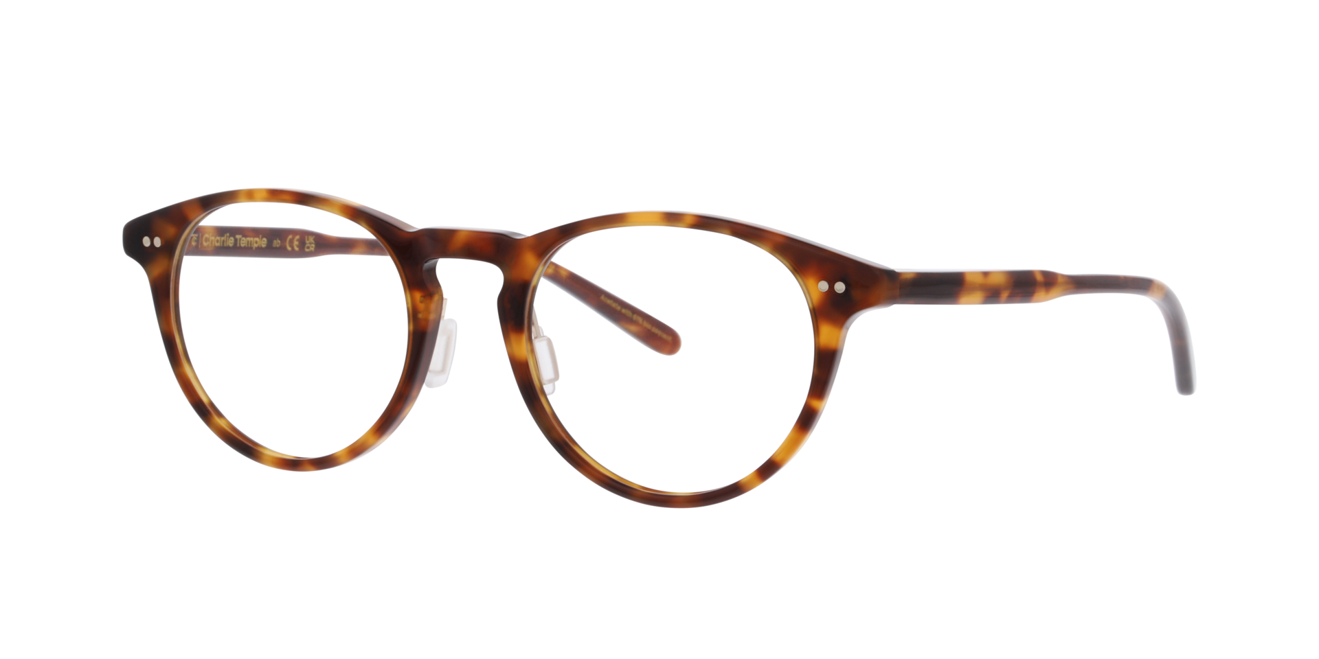 Myth Havana AcetaatEyeglass Frames van B24, Hoekweergave