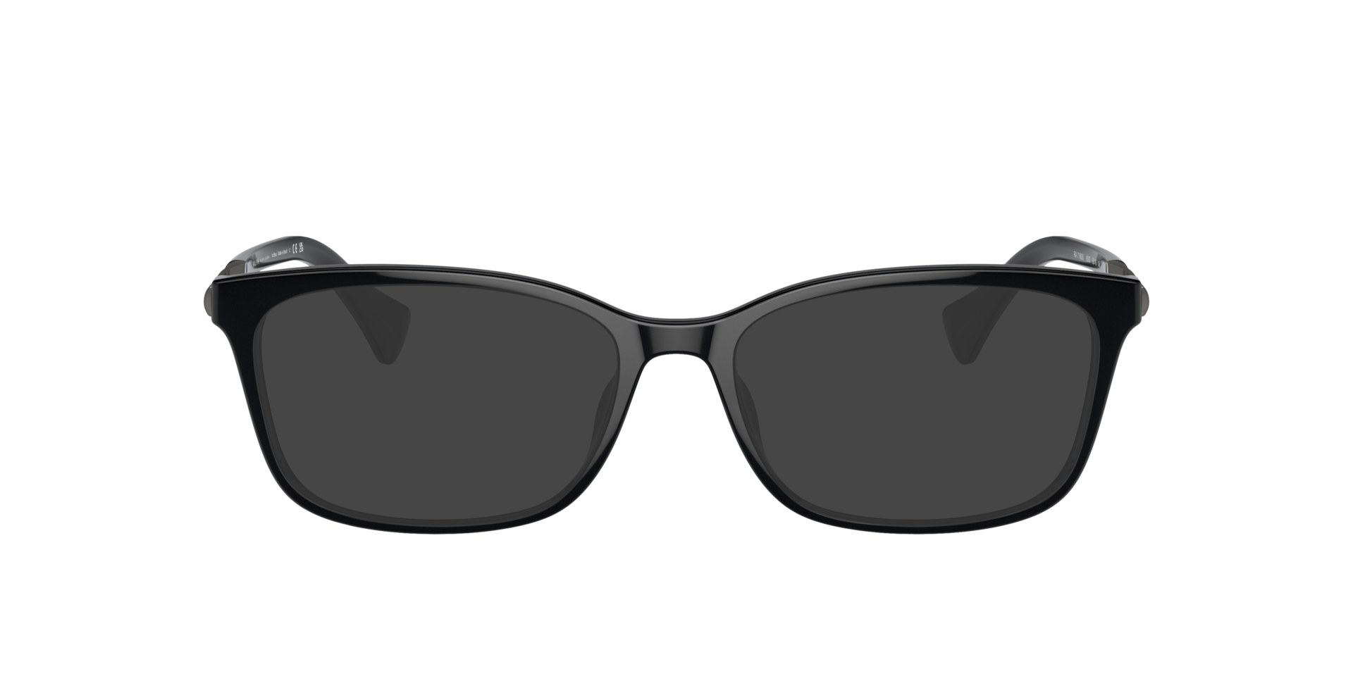 RA7160U Glanzend zwart KunststofEyeglass Frames van B24, met getinte lenzen