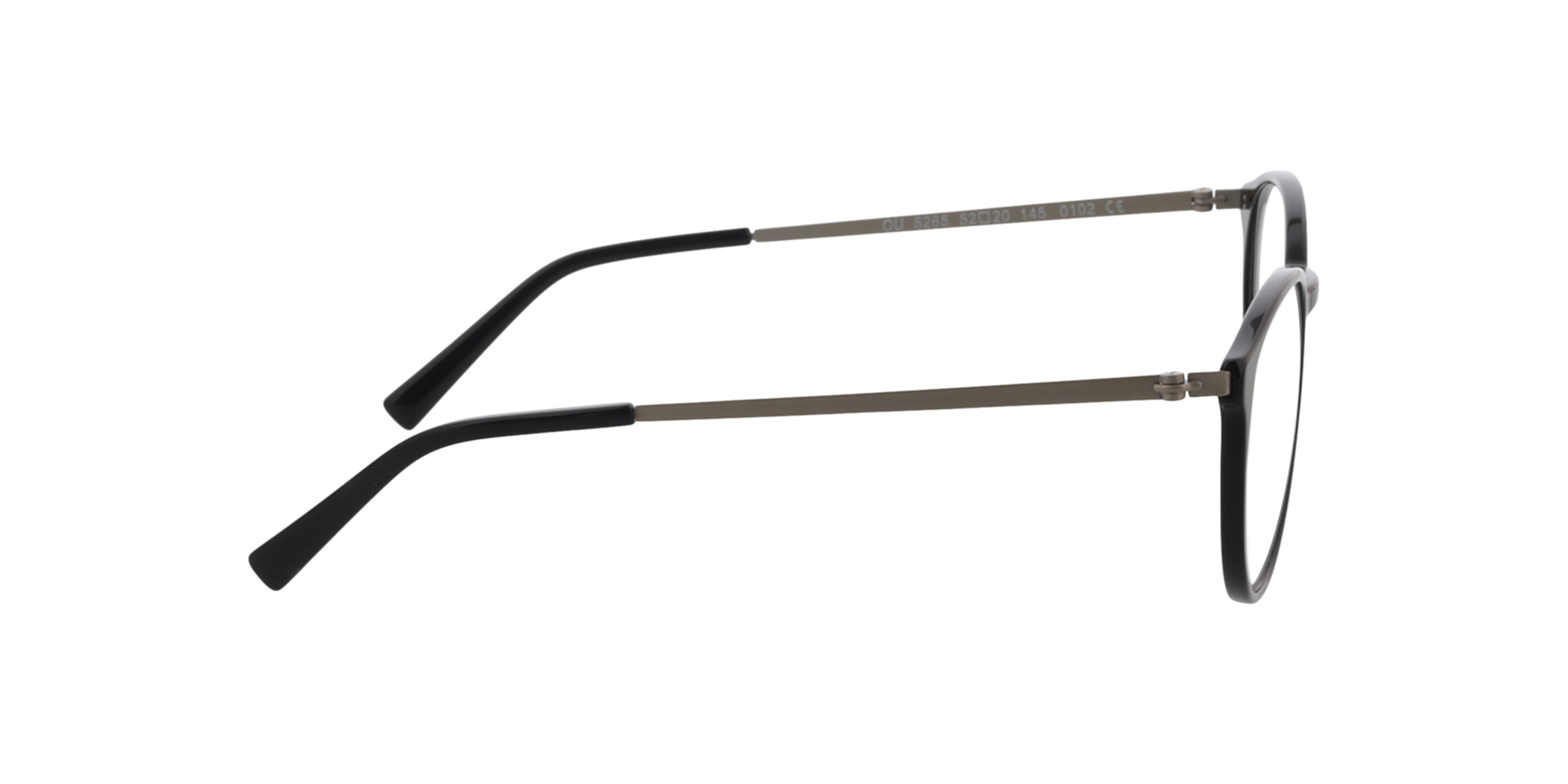 Francine Zwart  &  satijnzilver AcetaatEyeglass Frames van B24, Zijaanzicht