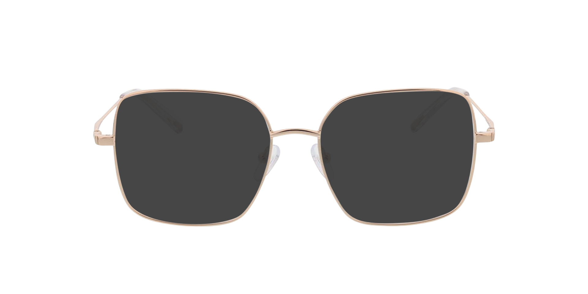 Carrie Roségold MetallEyeglass Frames von B24, mit getönten Gläsern
