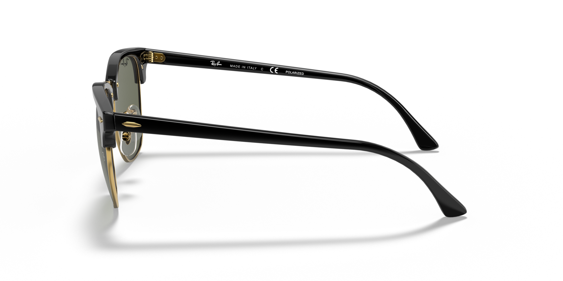 RB3016 Black & Gold AcetatSunglass Frames von B24, Seitenansicht