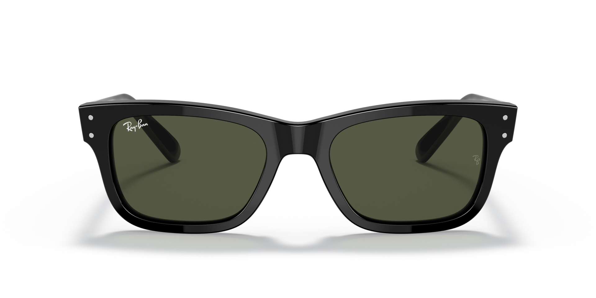 RB2283 Zwart AcetaatSunglass Frames van B24, Vooraanzicht
