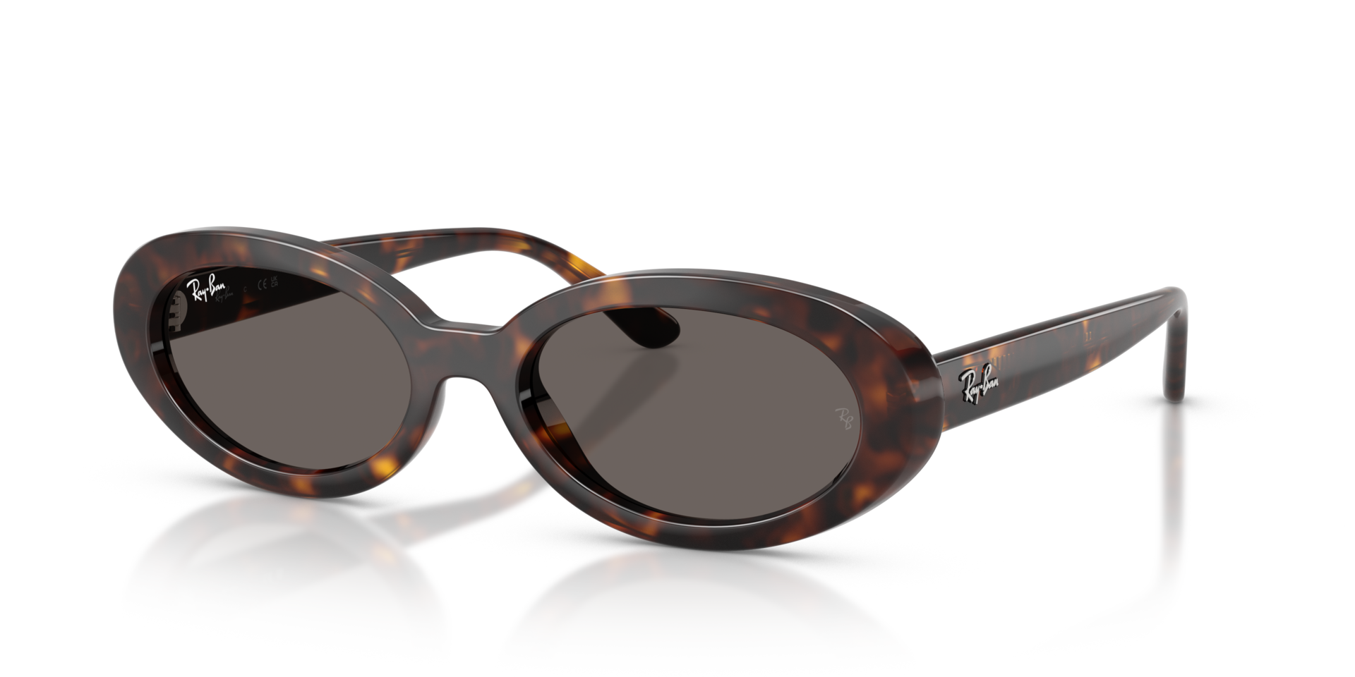 RB2223 Havana KunststoffSunglass Frames von B24, Dreiviertelansicht