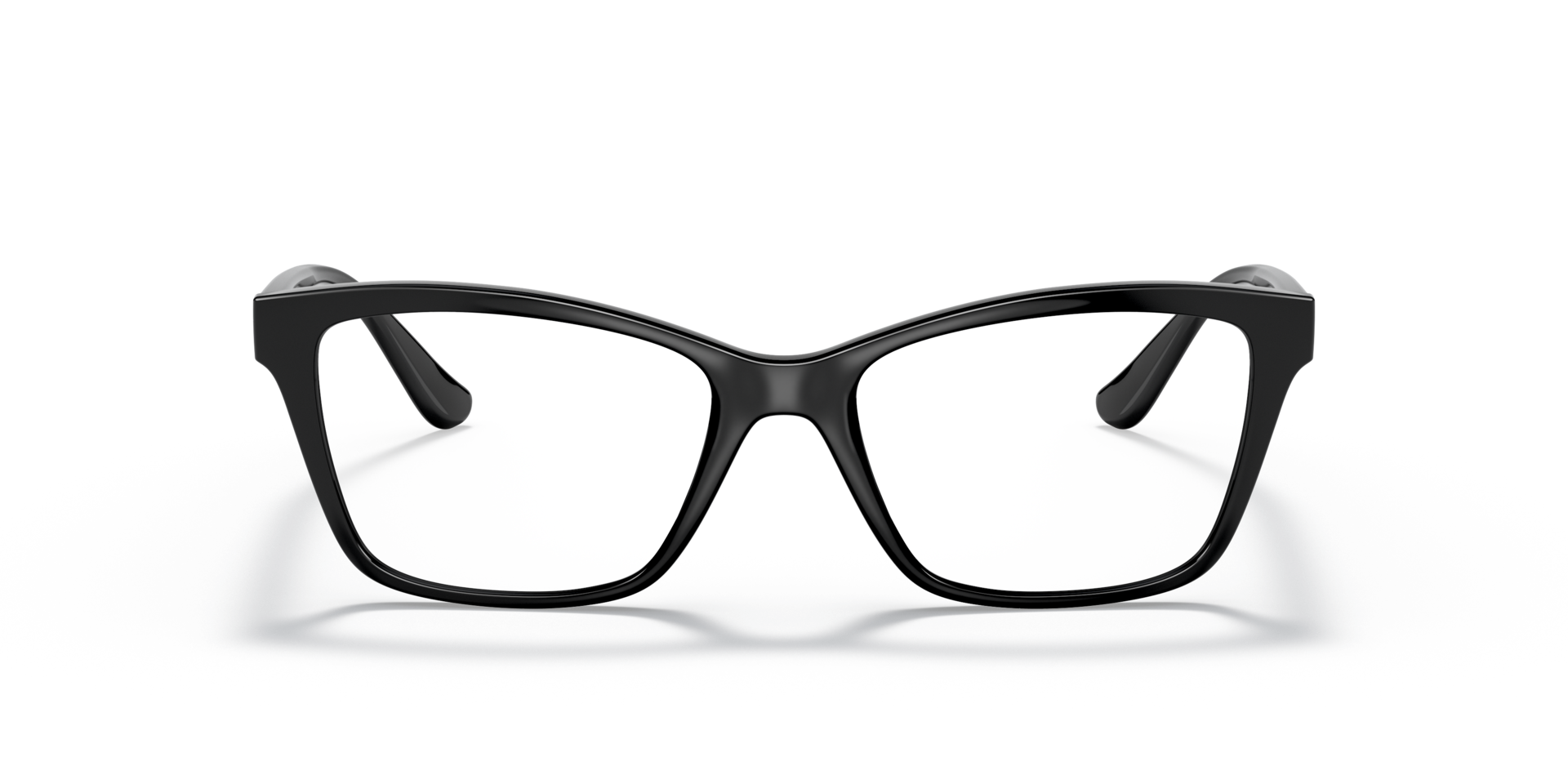 VO5420 Schwarz KunststoffEyeglass Frames von B24, Vorderansicht