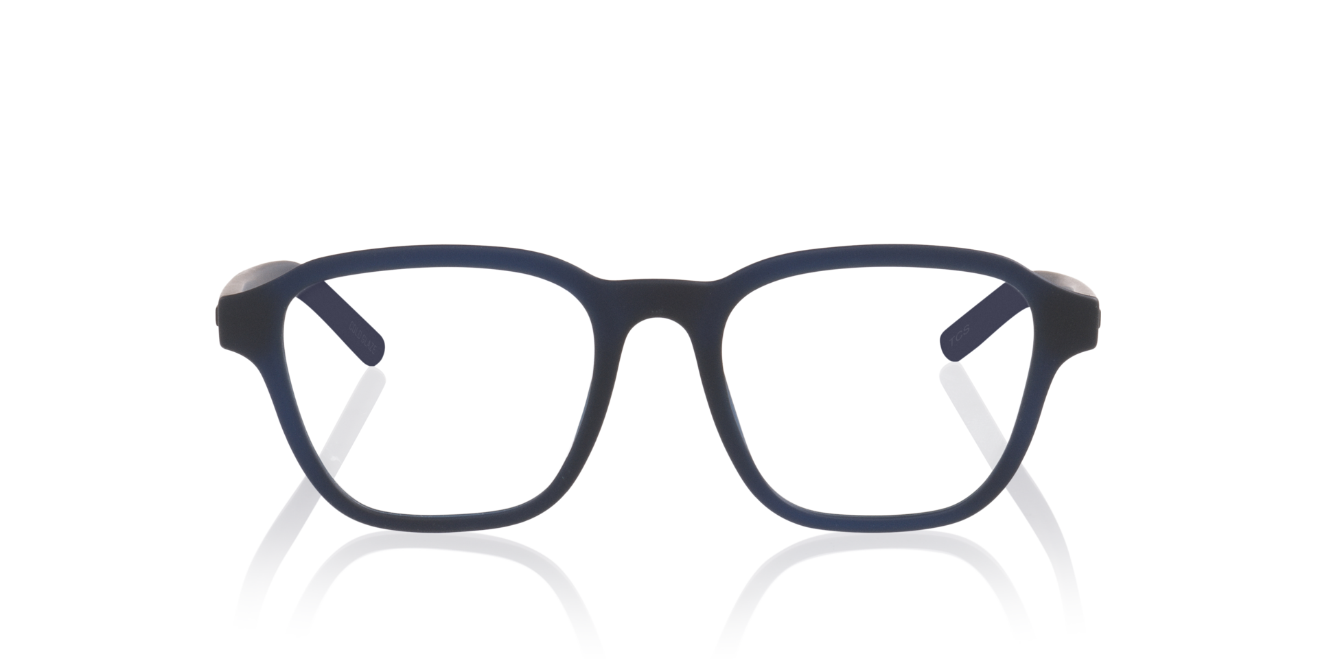 PU0518O Blau KunststoffEyeglass Frames von B24, Vorderansicht