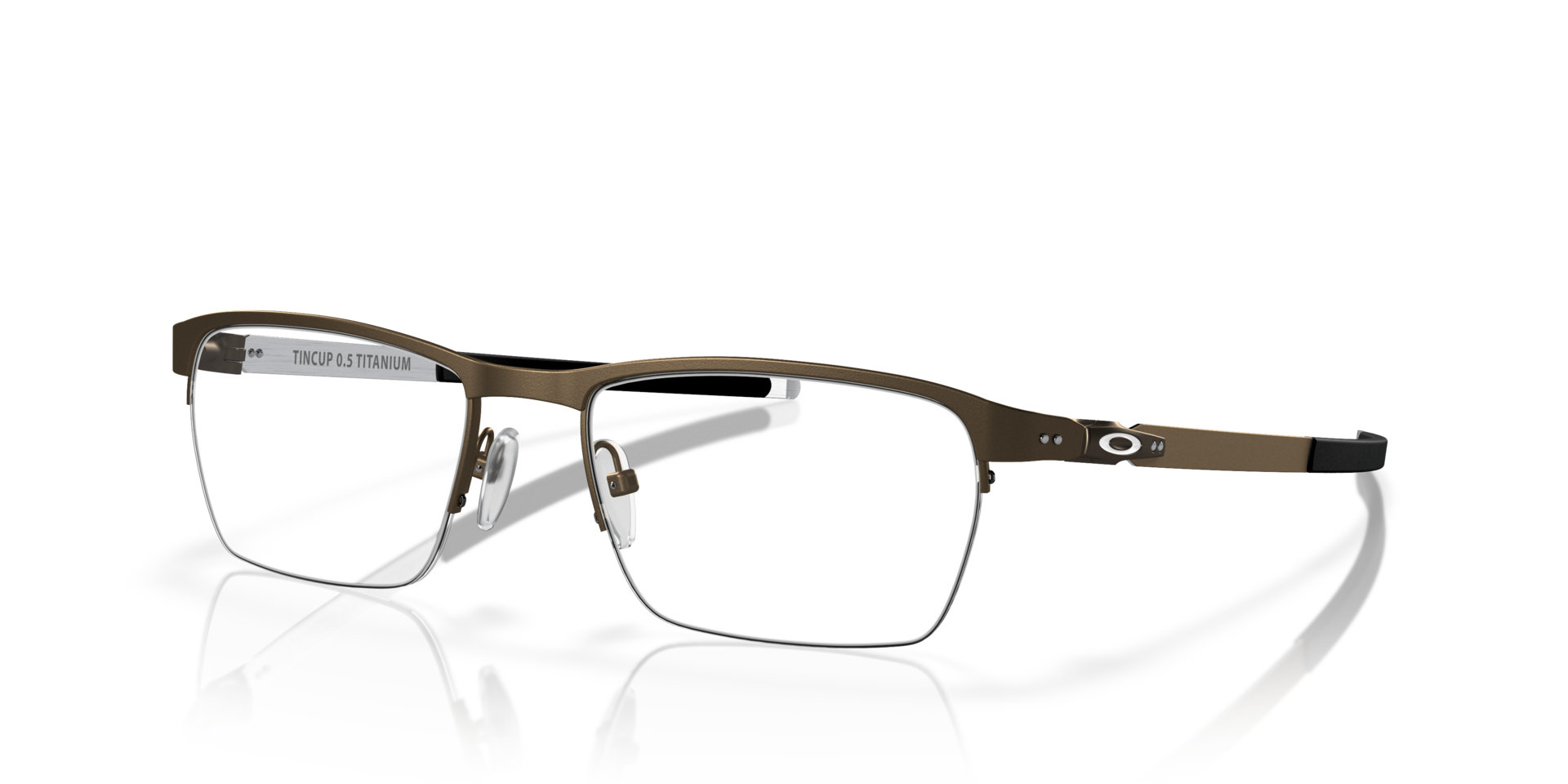 TinCup™ 0.5 Ti Poeder Tin TitaanEyeglass Frames van B24, Hoekweergave