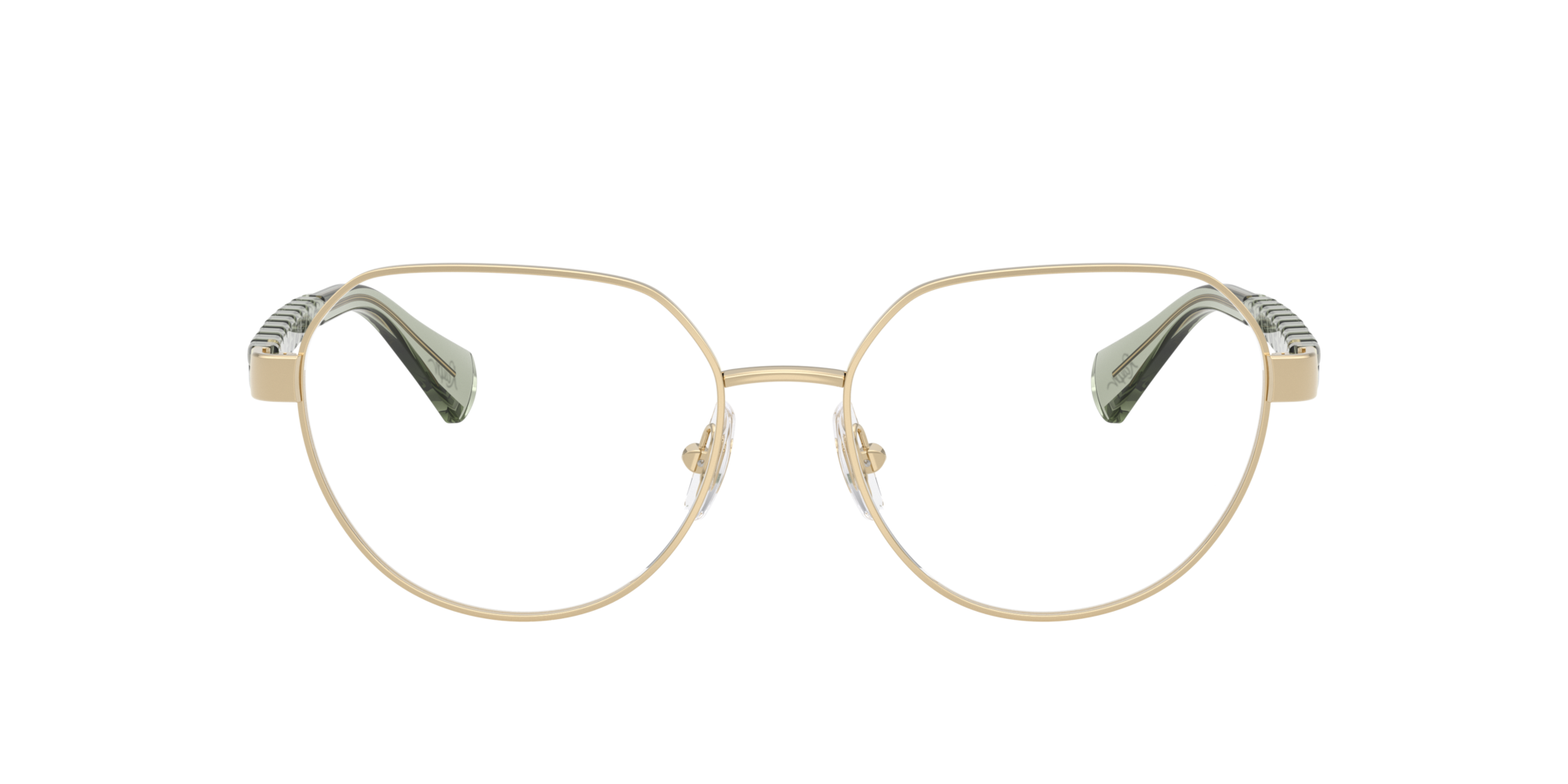 Glänzendes Hellgold RA6065 -  Metal Brillen