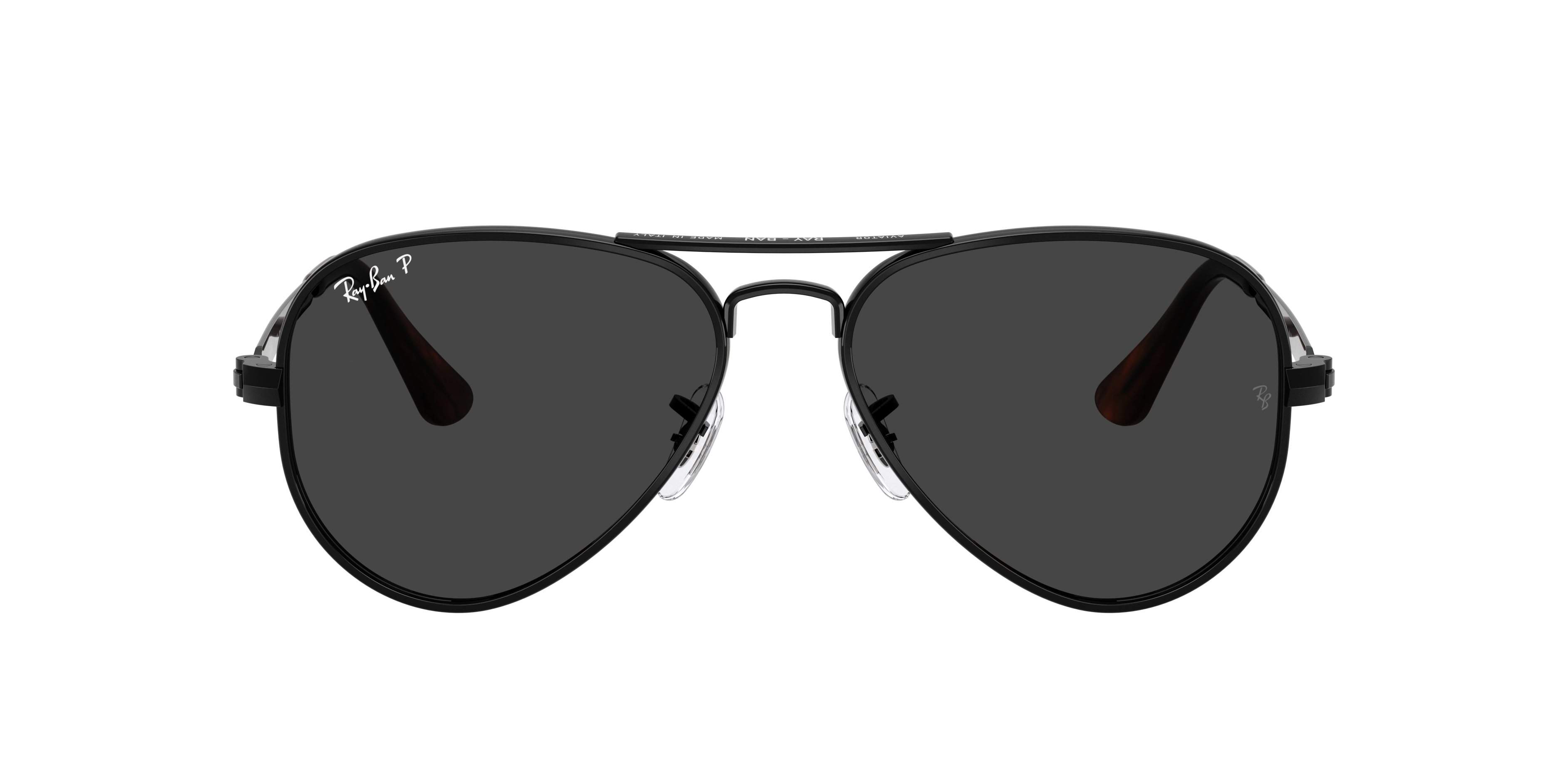 Ray-Ban Unisex Schwarz,Black,Arista Gold 8056262664209 Schwarz/Black/Arista Gold, Size: X-Large