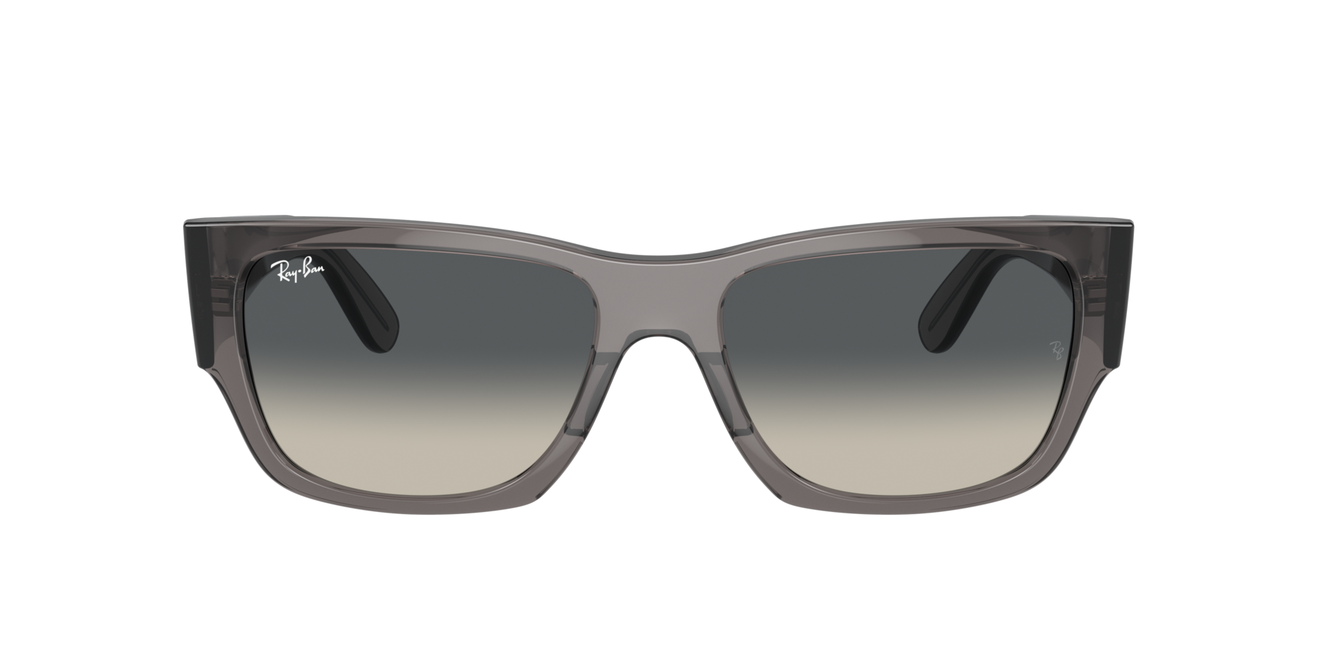 RB0947S Opaal donkergrijs KunststofSunglass Frames van B24, met getinte lenzen