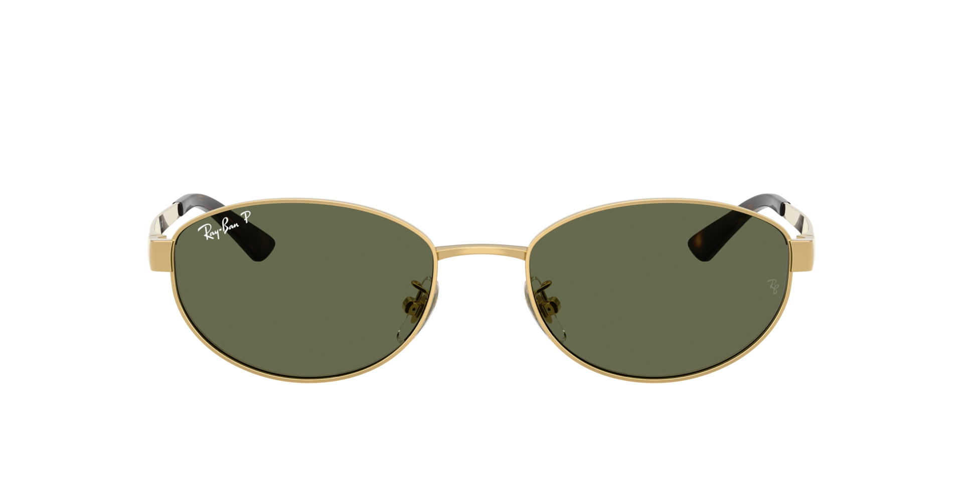 RB3774D Arista goud MetaalSunglass Frames van B24, met getinte lenzen