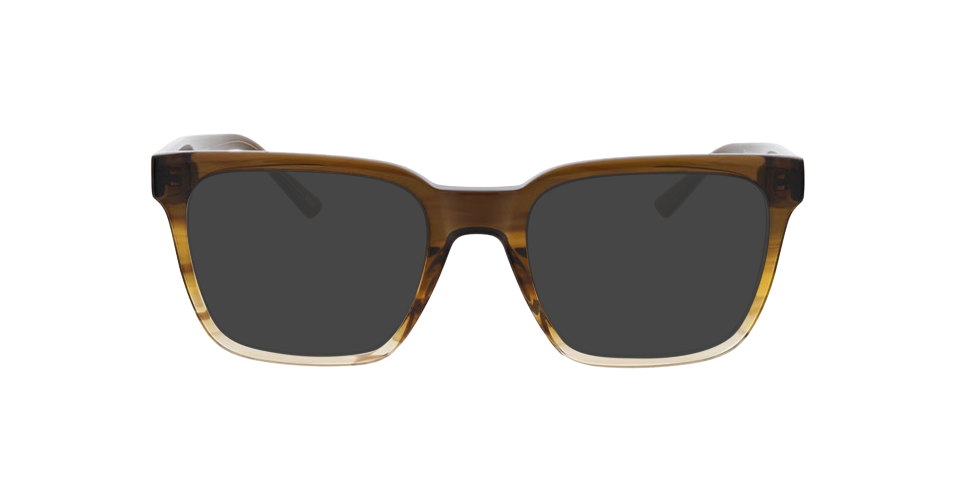 Atlanta Braun Verlaufstönung AcetatEyeglass Frames von B24, mit getönten Gläsern