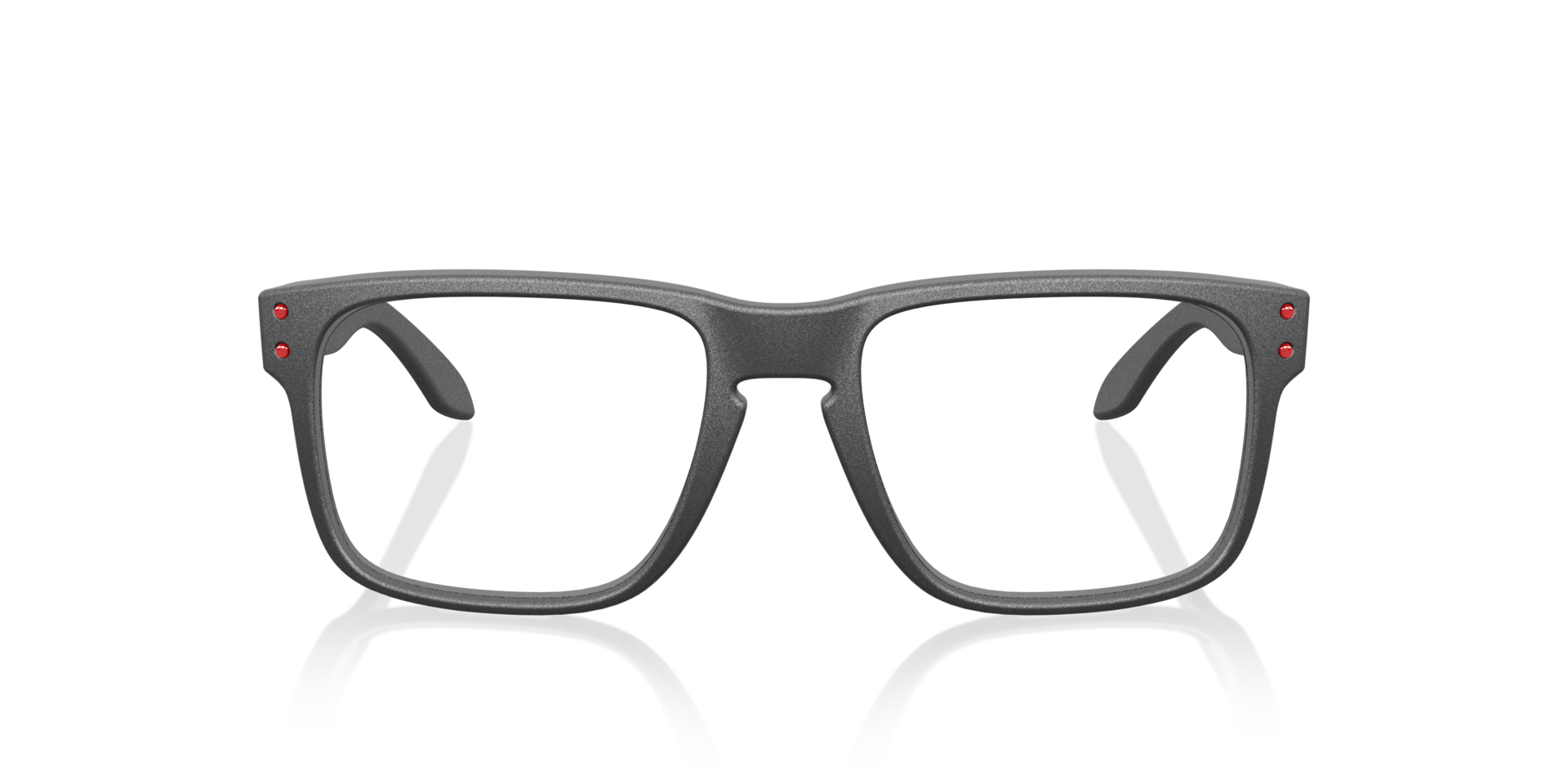 Holbrook™ Satin Light Steel KunststoffEyeglass Frames von B24, Vorderansicht