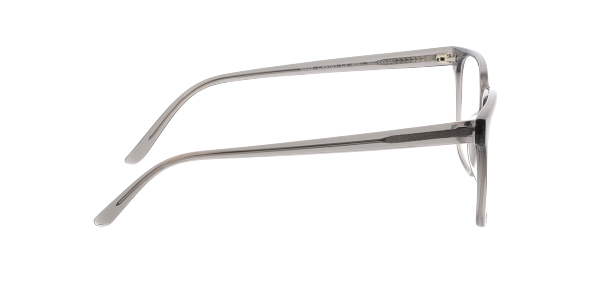 Woodstock Crystal Grau AcetatEyeglass Frames von B24, Seitenansicht