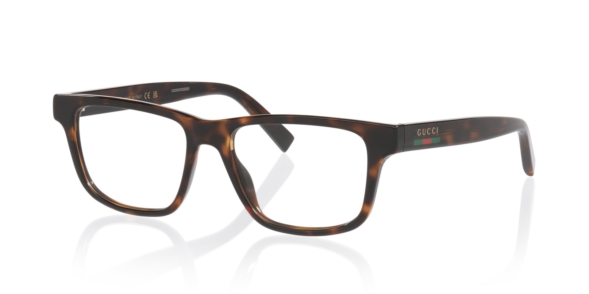 GG1987O Tortoise KunststoffEyeglass Frames von B24, Dreiviertelansicht