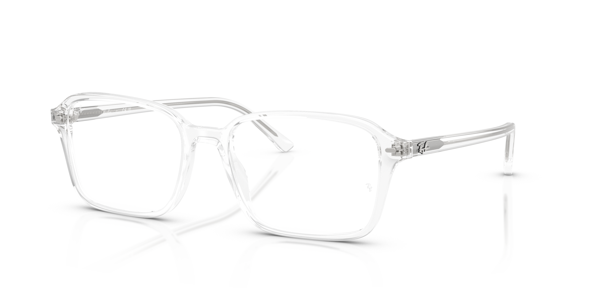 RB5431 Transparant AcetaatEyeglass Frames van B24, Hoekweergave