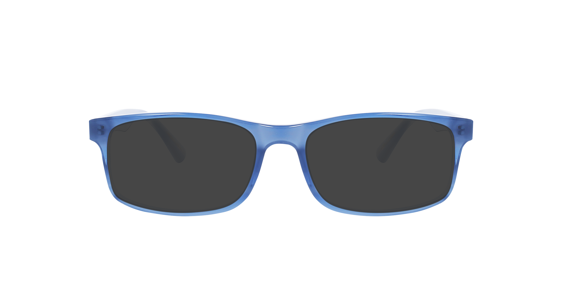 Remy Steel Blue AcetaatEyeglass Frames van B24, met getinte lenzen