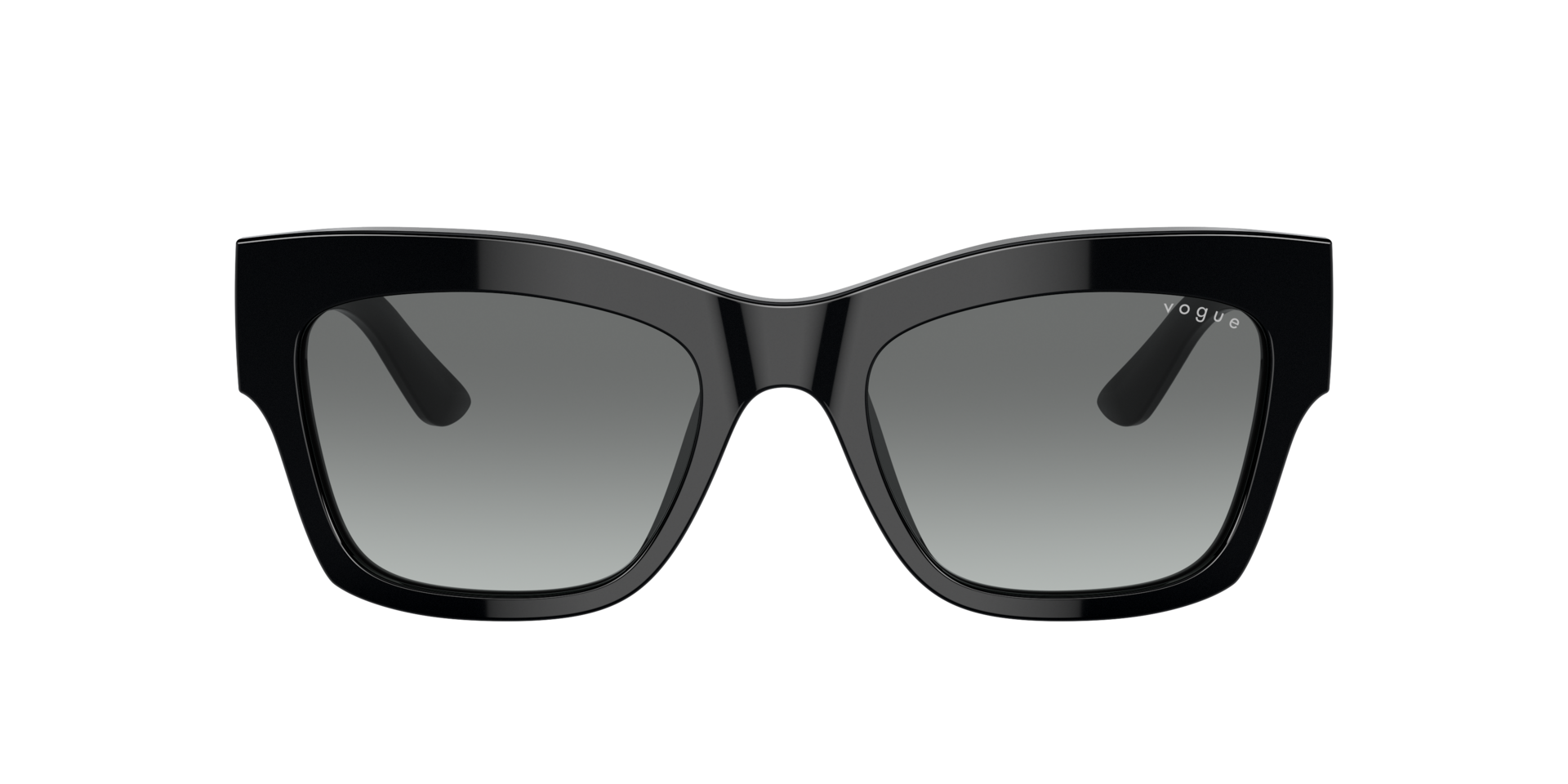 VO5524S Schwarz AcetatSunglass Frames von B24, mit getönten Gläsern