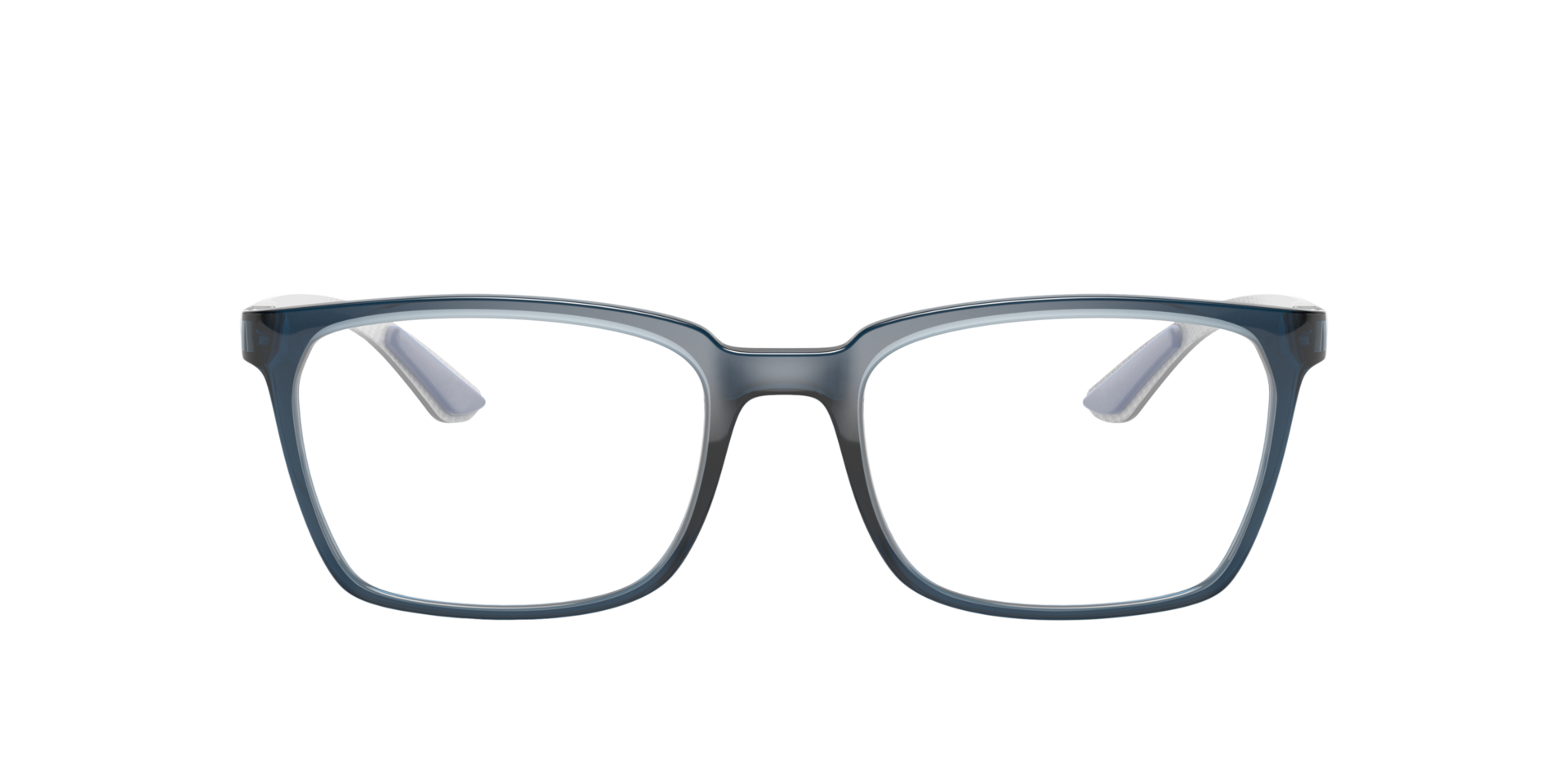 RB8906 Transparant blauw KunststofEyeglass Frames van B24, Vooraanzicht