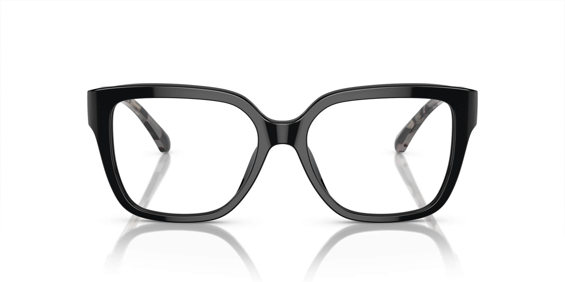 MK4112 Zwart AcetaatEyeglass Frames van B24, Vooraanzicht
