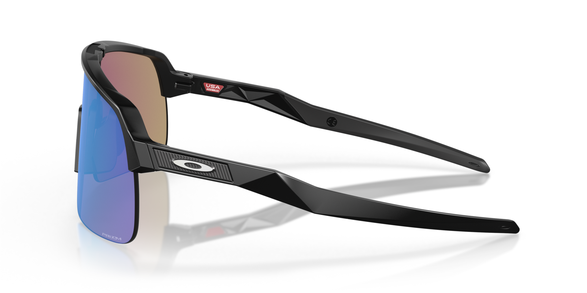 Sutro Lite Matt Schwarz KunststoffSunglass Frames von B24, Seitenansicht