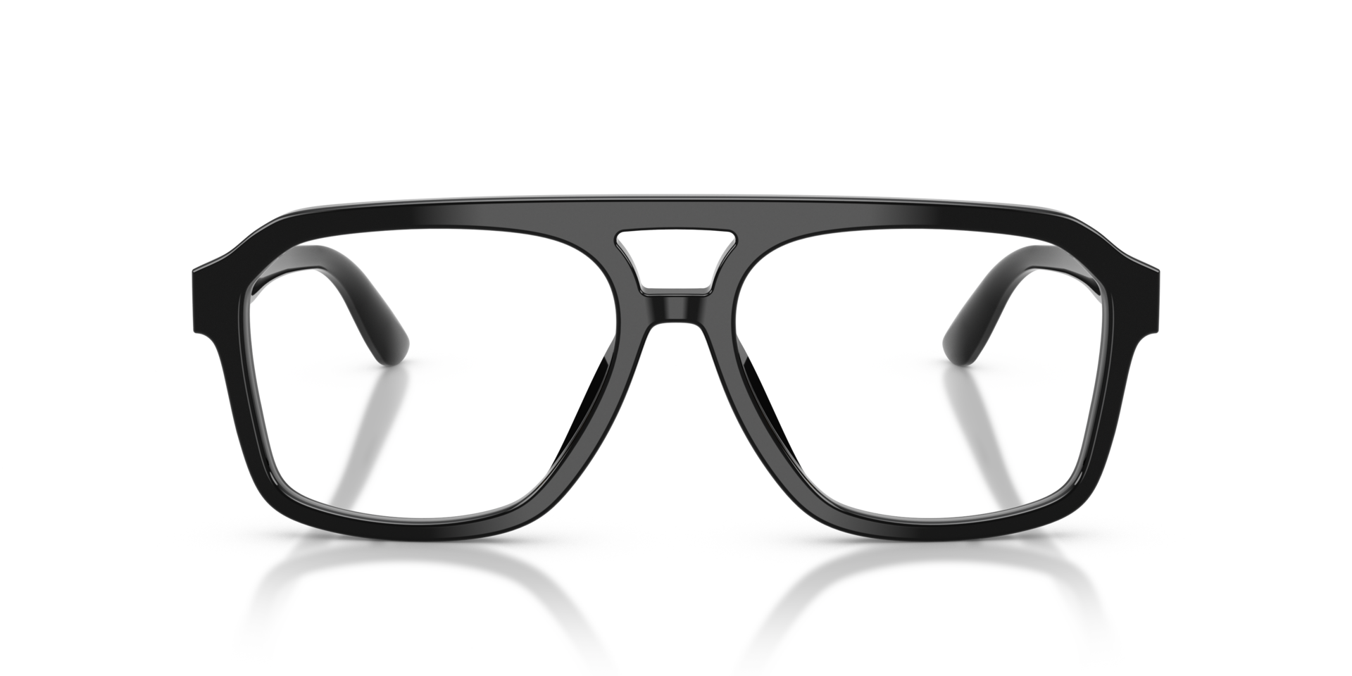 DG3452 Schwarz AcetatEyeglass Frames von B24, Vorderansicht