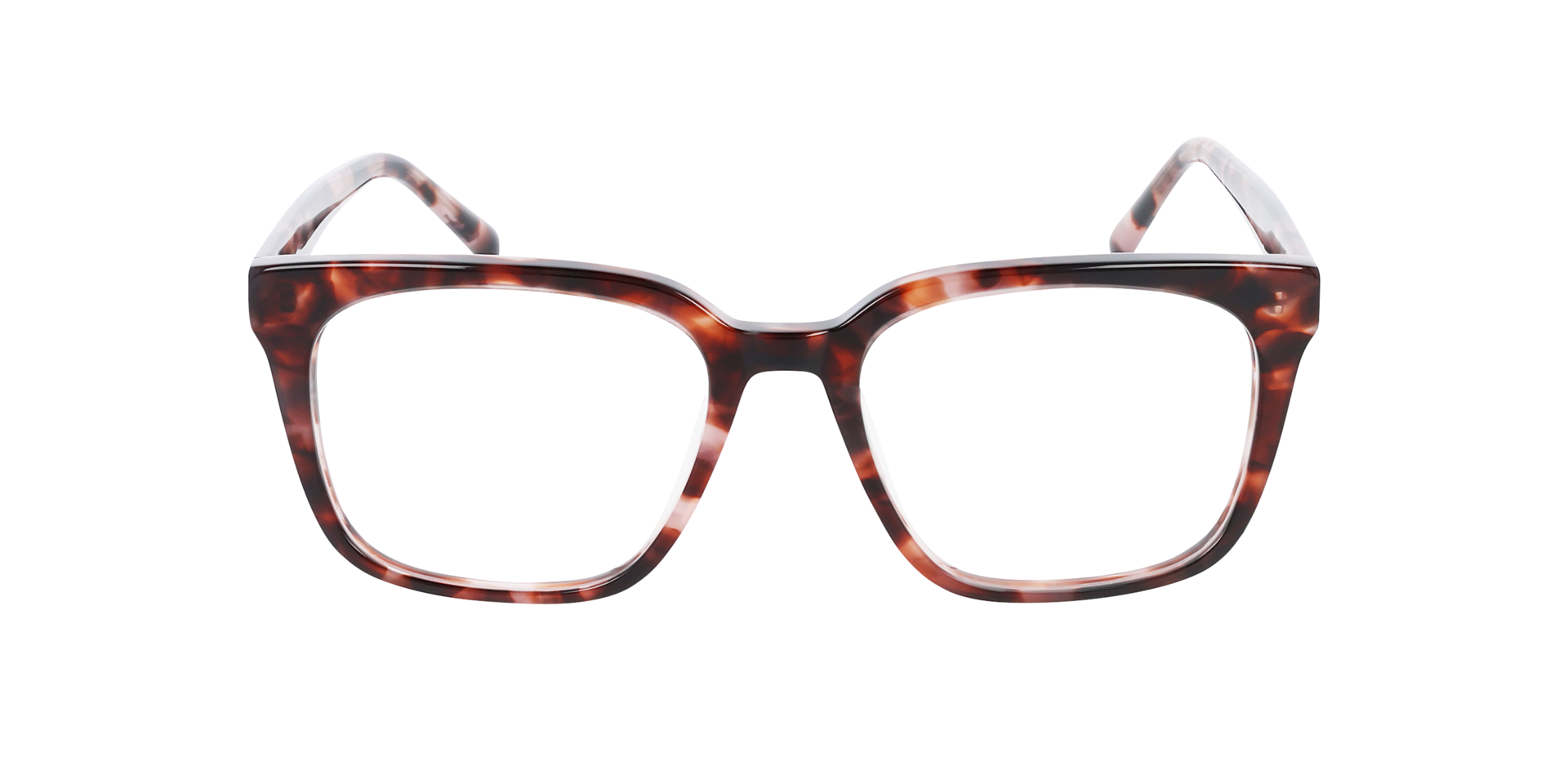 Luca Rosé Tortoise AcetaatEyeglass Frames van B24, Vooraanzicht