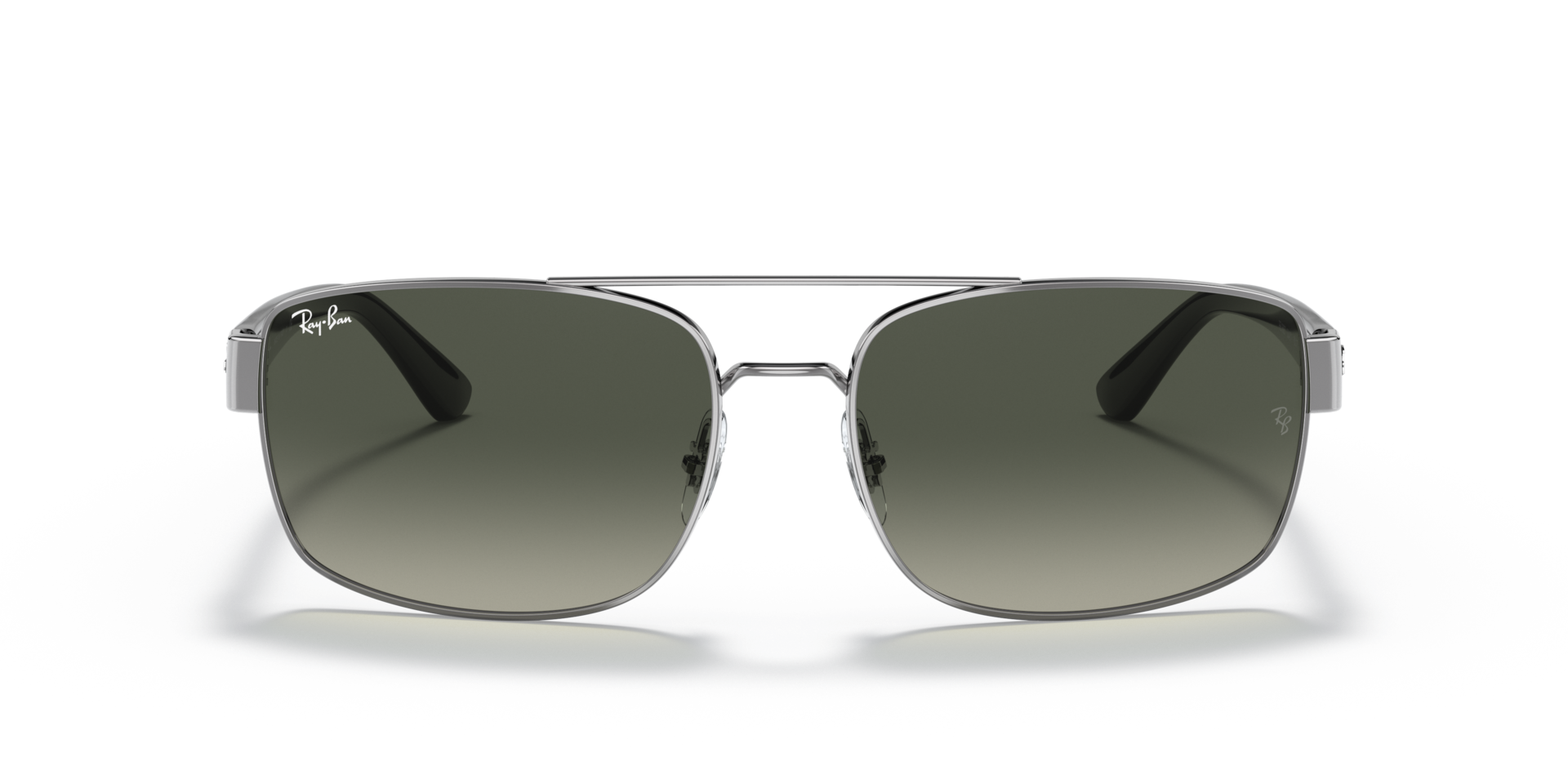 RB3687 Gunmetal MetallSunglass Frames von B24, Vorderansicht