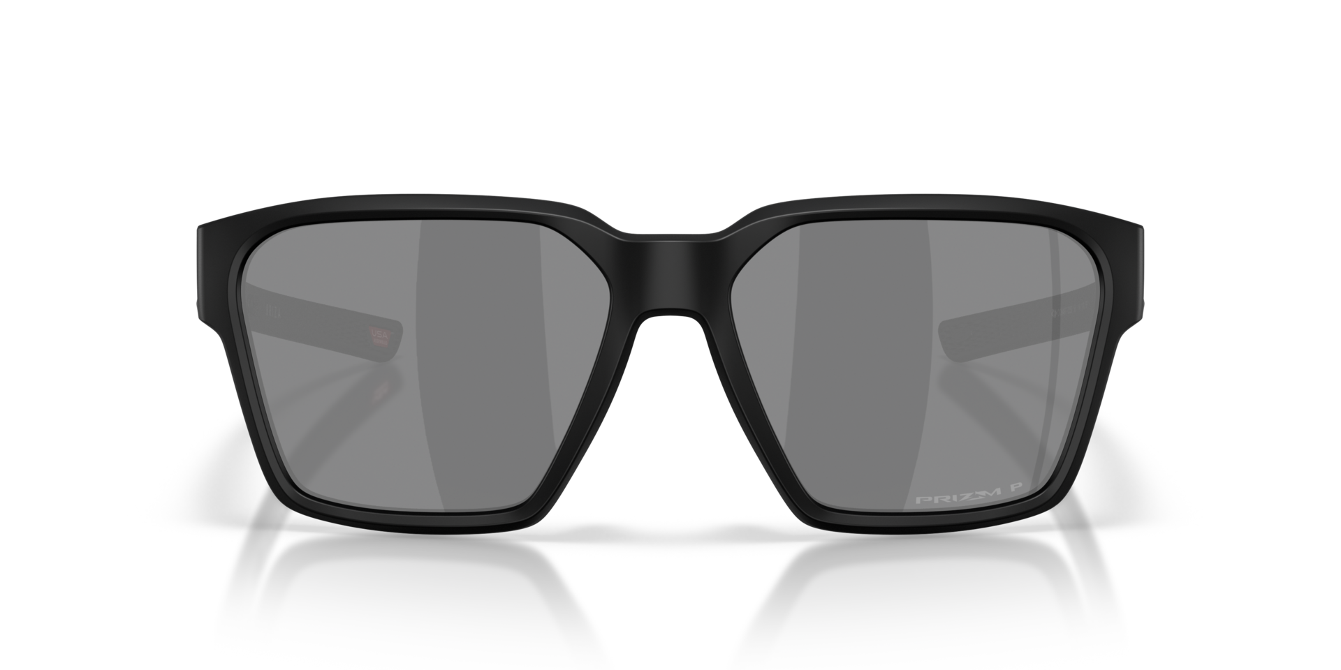 Briza Matzwart KunststofSunglass Frames van B24, Vooraanzicht