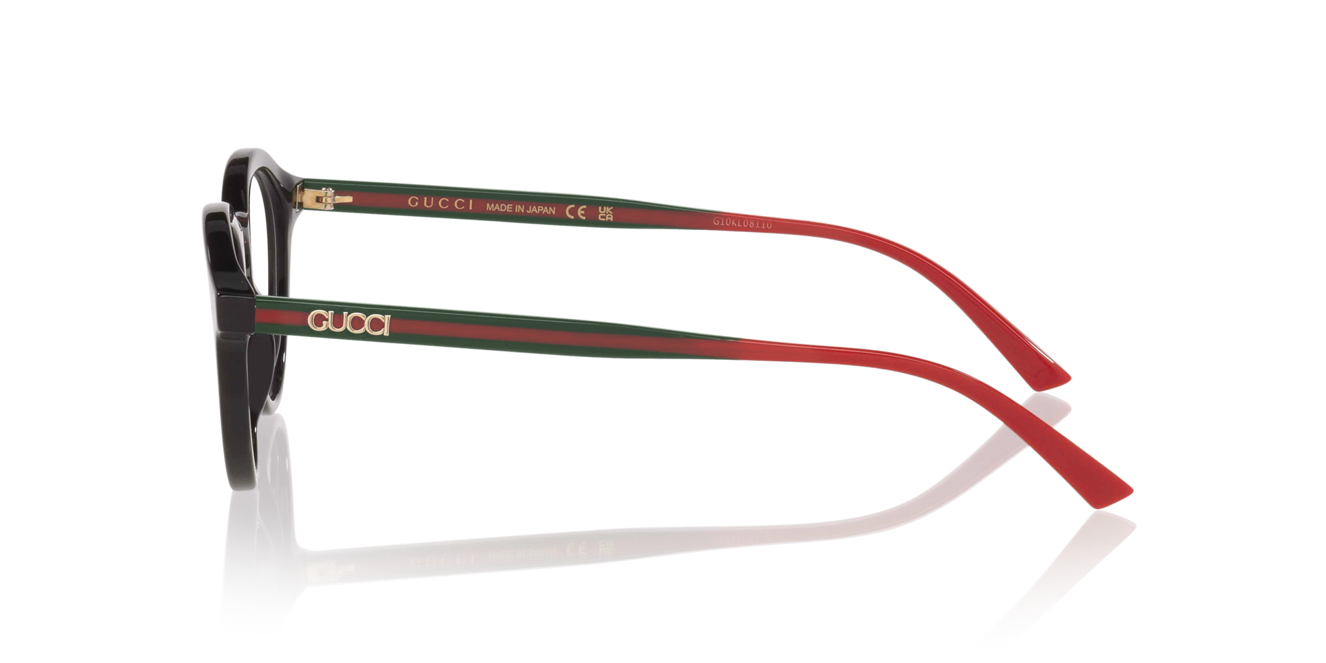 GG1871O Zwart AcetaatEyeglass Frames van B24, Zijaanzicht