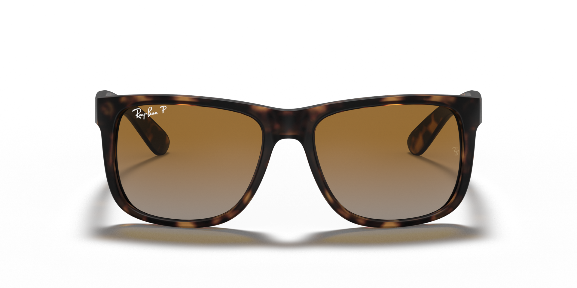 Justin Classic Havana KunststoffSunglass Frames von B24, Vorderansicht