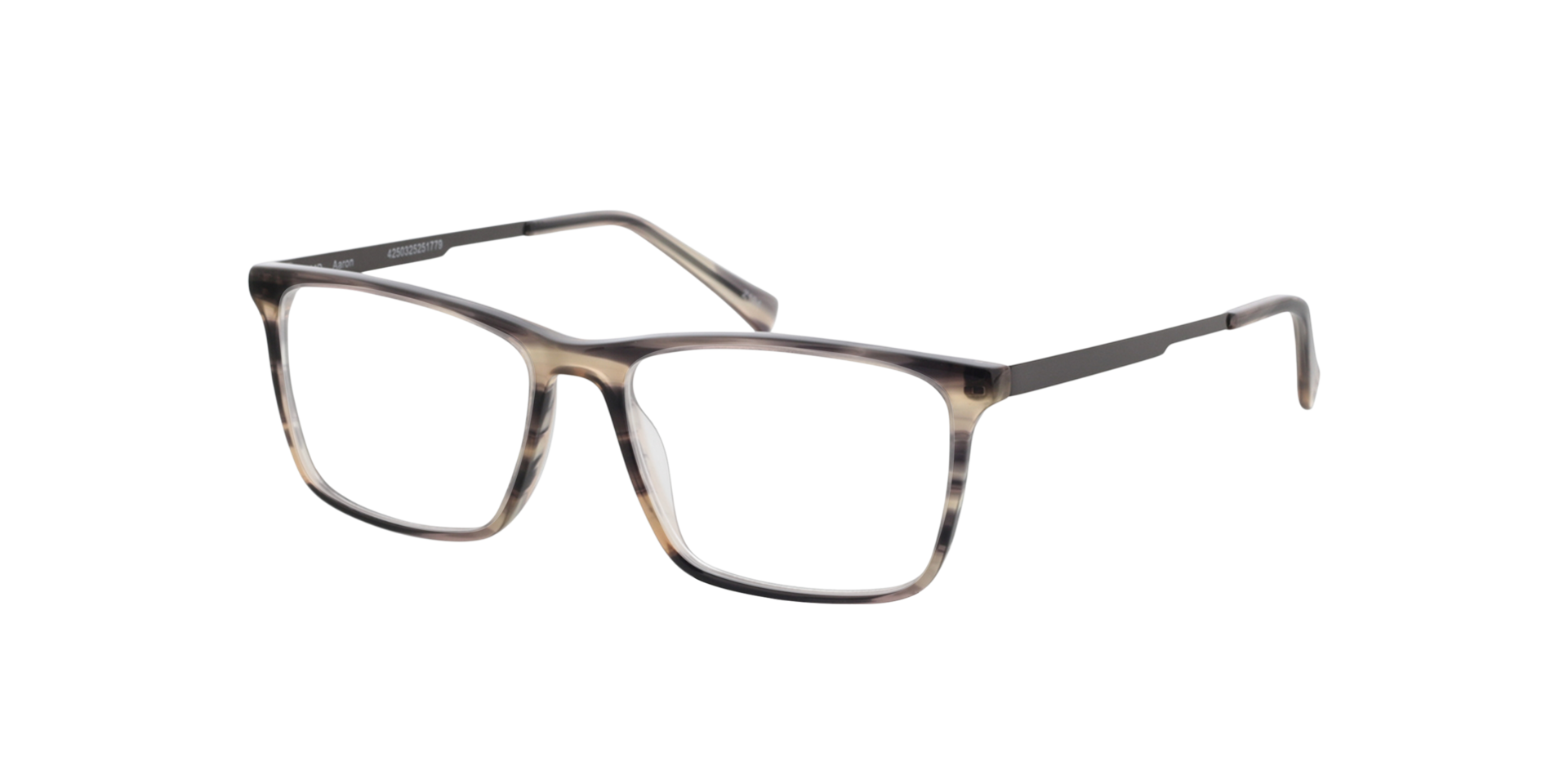 Aaron Grey Horn  &  Matt Gun AcetatEyeglass Frames von B24, Dreiviertelansicht