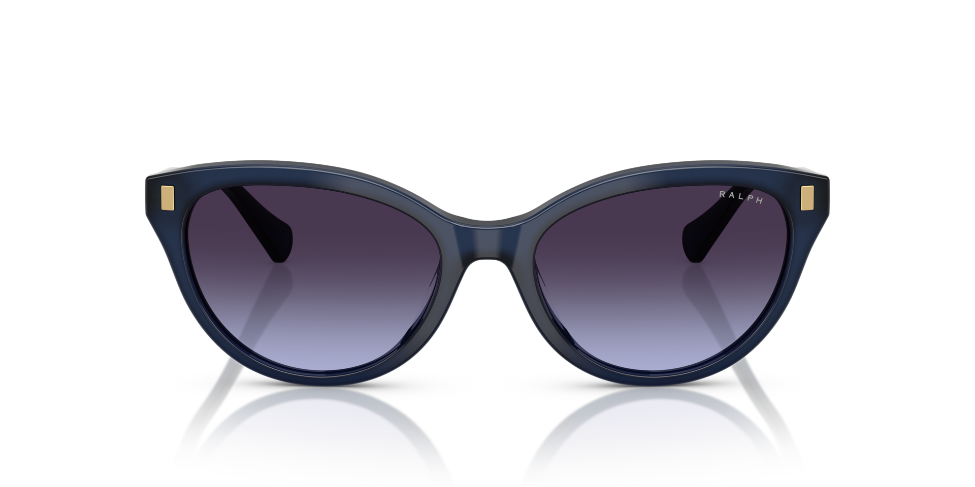 RA5326U Shiny Opalescent Blue AcetatSunglass Frames von B24, Vorderansicht