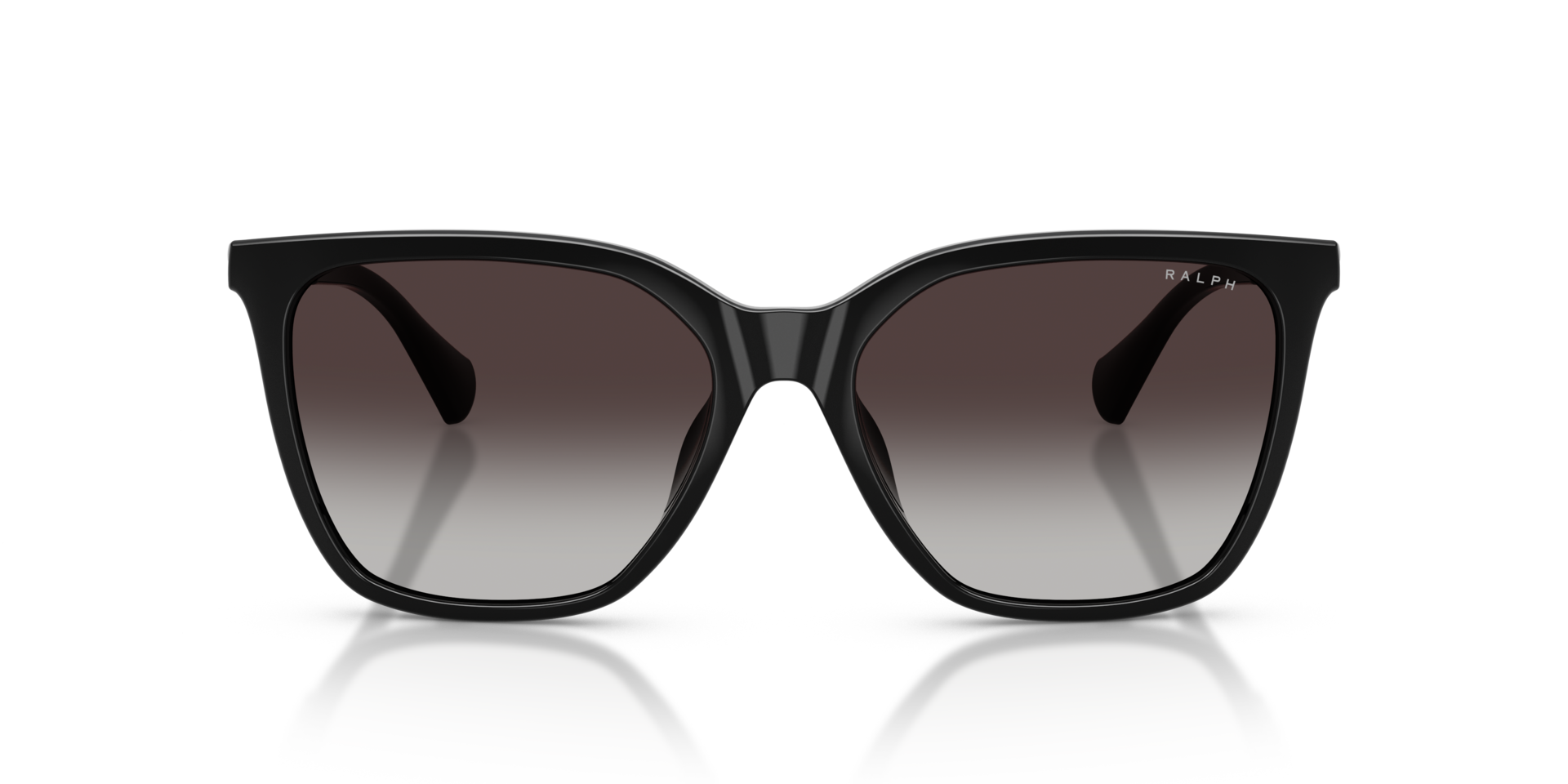 RA5328U Schwarz glänzend KunststoffSunglass Frames von B24, Vorderansicht