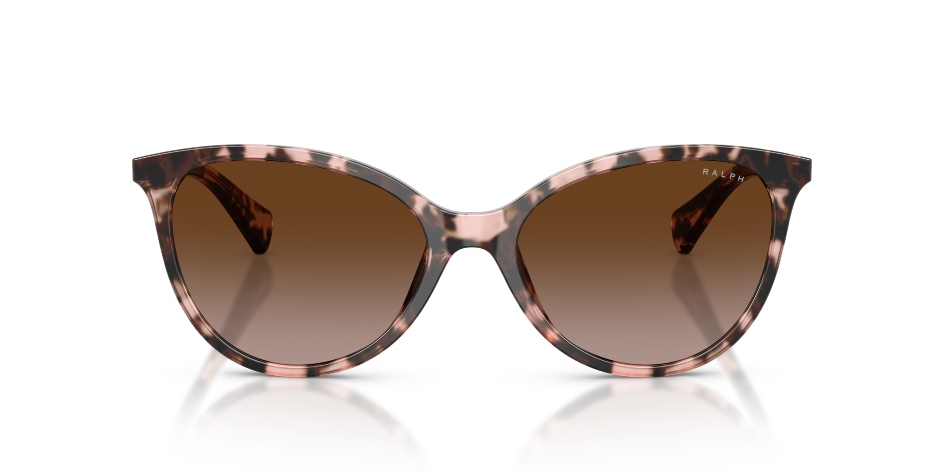 RA5339U Roze Havana AcetaatSunglass Frames van B24, Vooraanzicht
