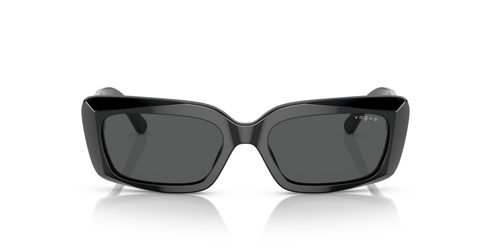 VO5440S Zwart AcetaatSunglass Frames van B24, Vooraanzicht