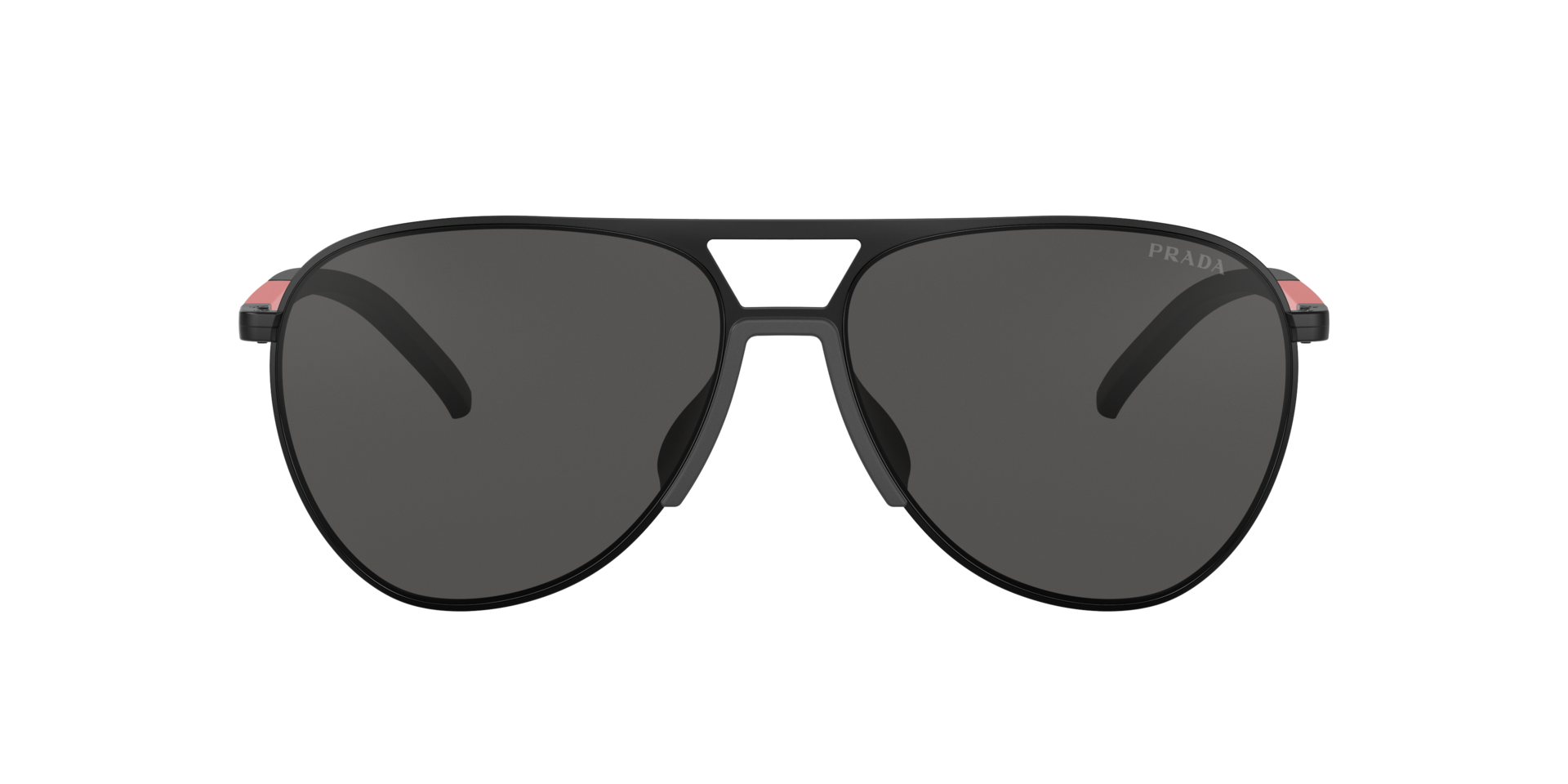 PS 51XS Matzwart MetaalSunglass Frames van B24, met getinte lenzen