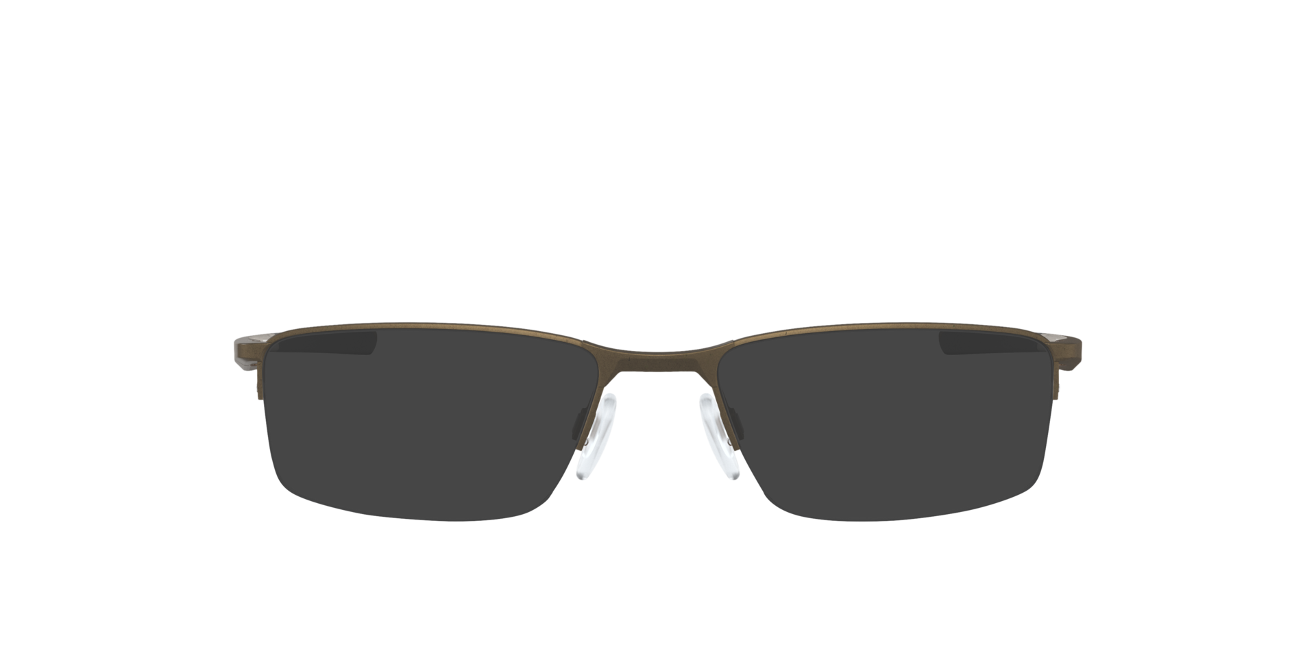 Socket 5.5 Satin Lead MetaalEyeglass Frames van B24, met getinte lenzen