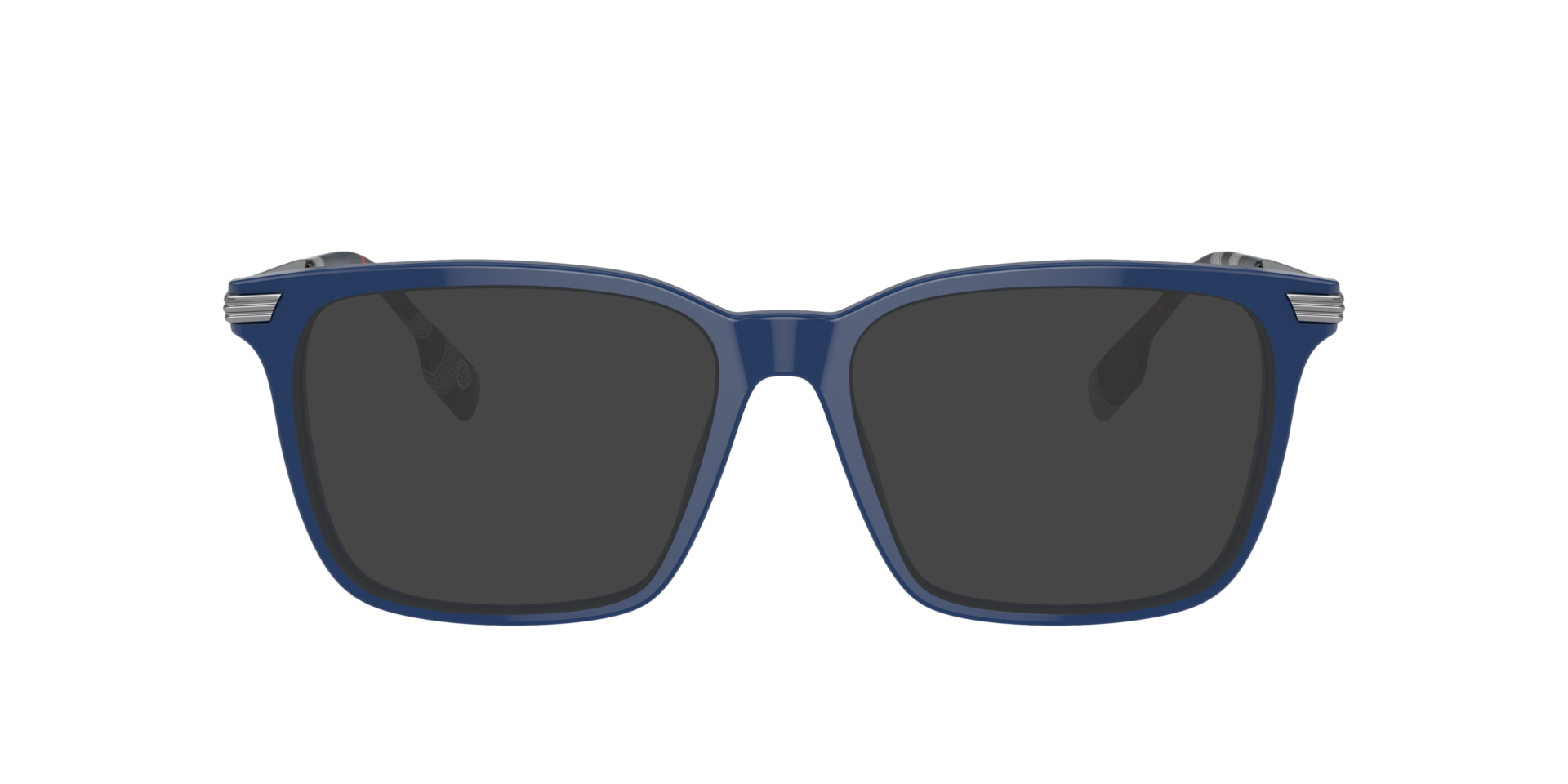 BE2378 Blauw AcetaatEyeglass Frames van B24, met getinte lenzen