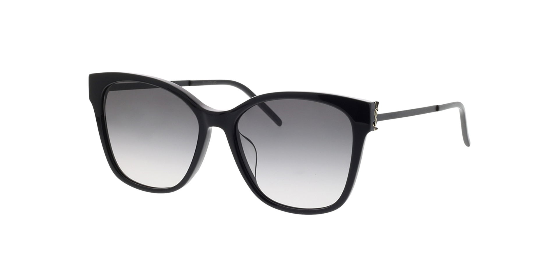 YSL34 Bruin AcetaatSunglass Frames van B24, Hoekweergave