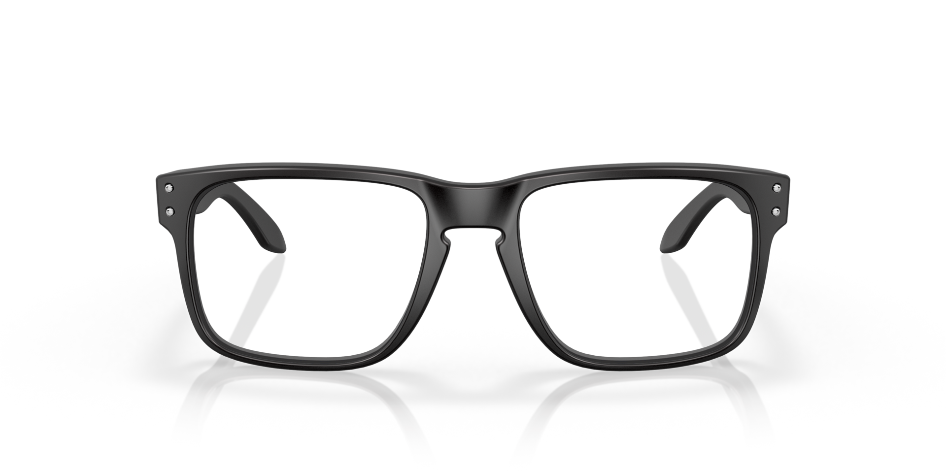 Holbrook™ Schwarz satiniert KunststoffSunglass Frames von B24, Vorderansicht