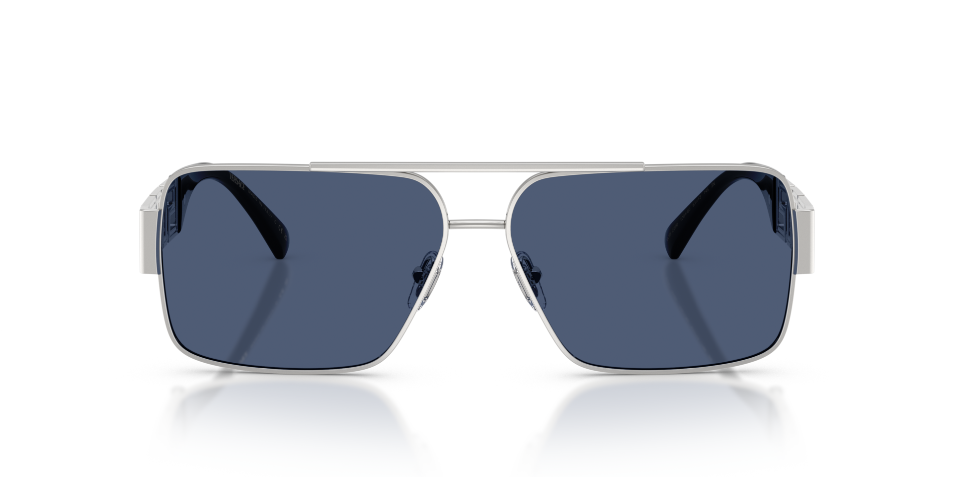 VE2290 Silber MetallSunglass Frames von B24, Vorderansicht