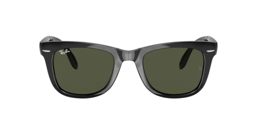 Ray-Ban - Wayfarer Folding Classic, Herren, Schwarz/Black/Light Havana, Größe: Large