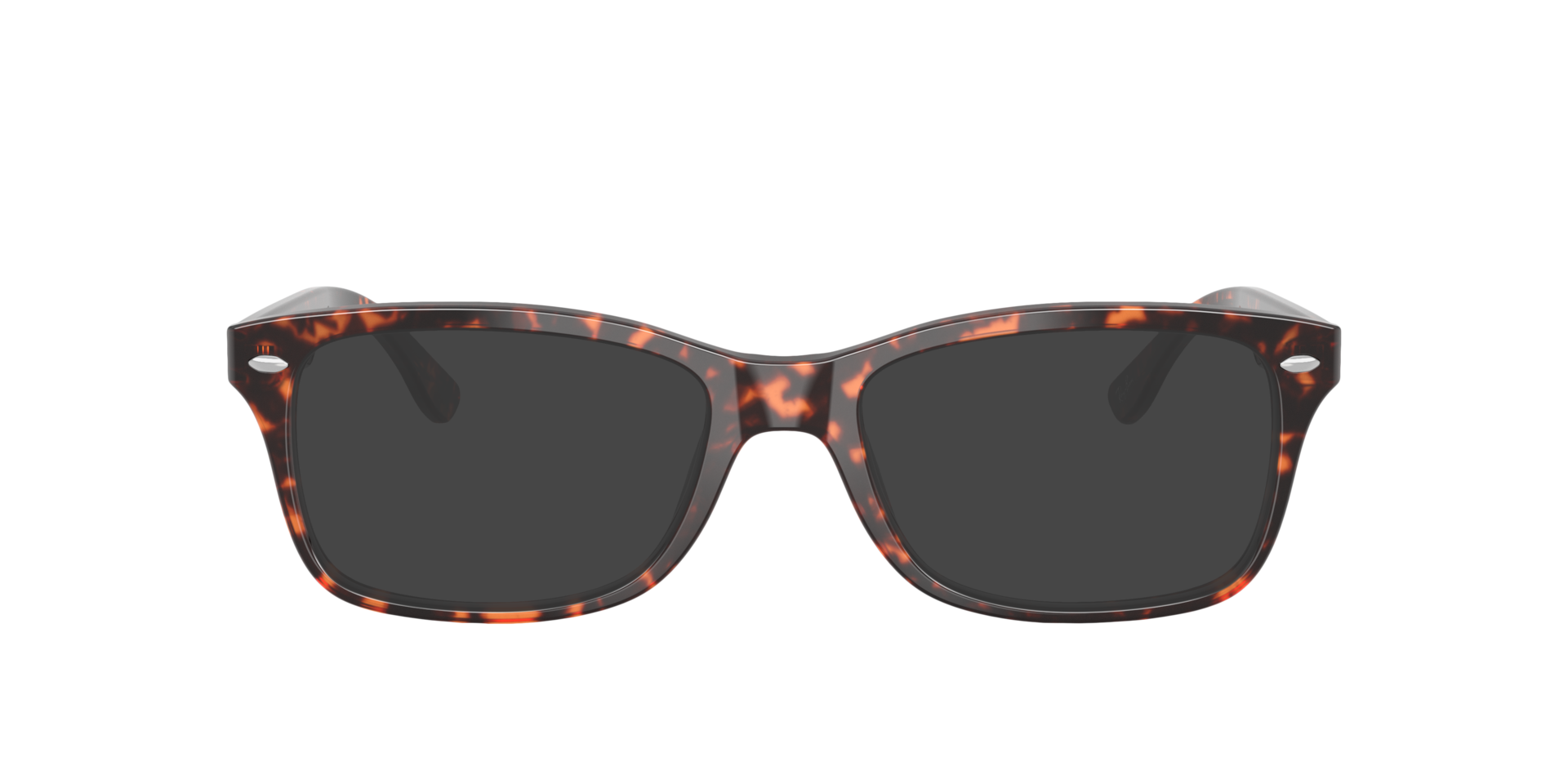 RB5228 Havana Red Turtle AcetaatEyeglass Frames van B24, met getinte lenzen