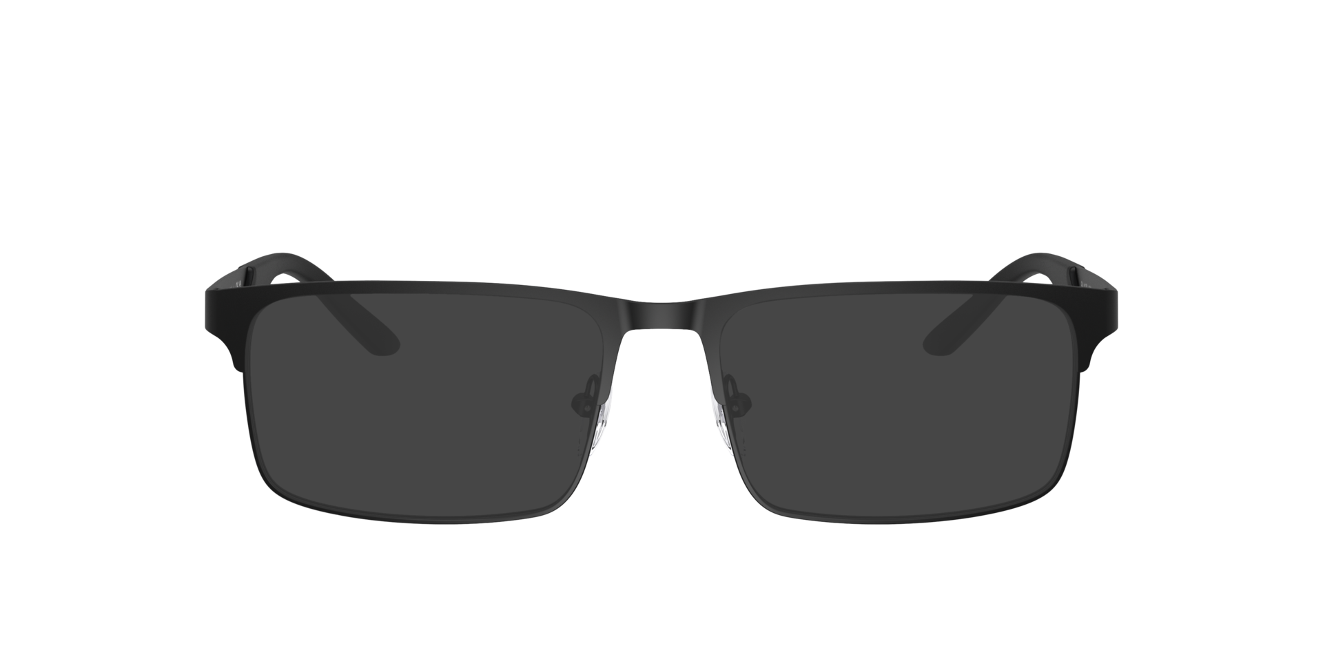 EA1170 Matt Schwarz MetallEyeglass Frames von B24, mit getönten Gläsern