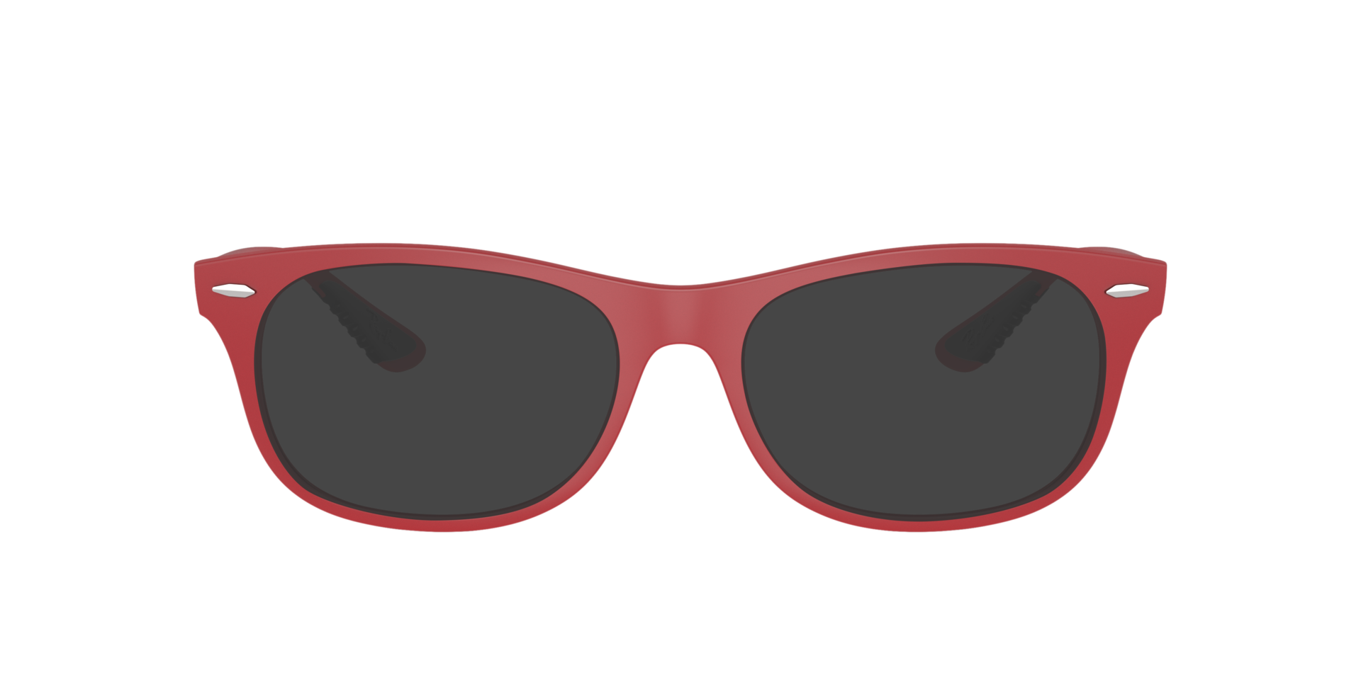 RB7307M Rood KunststofEyeglass Frames van B24, met getinte lenzen