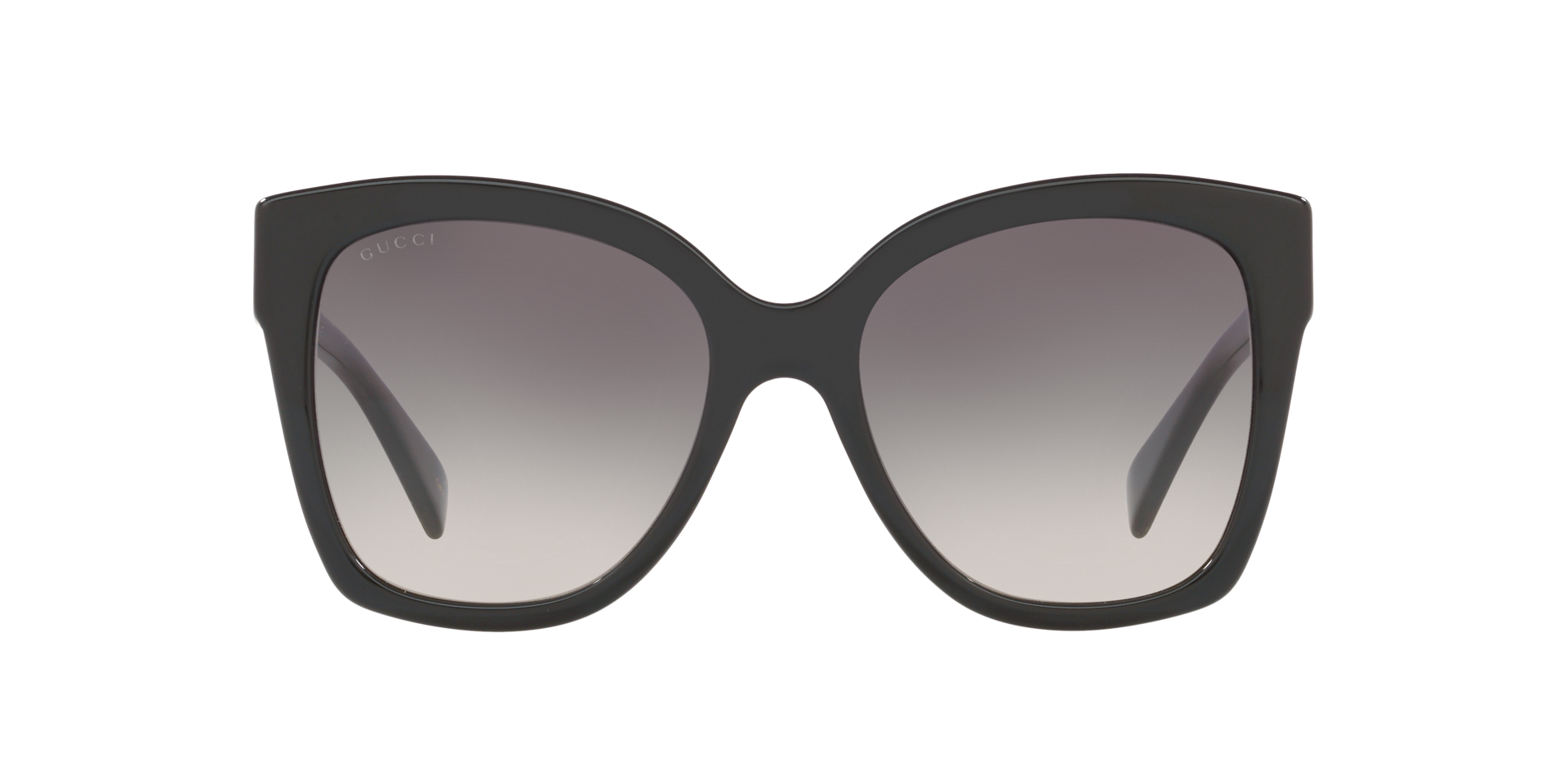 GG0459S Glänzendes Schwarz AcetatSunglass Frames von B24, Vorderansicht