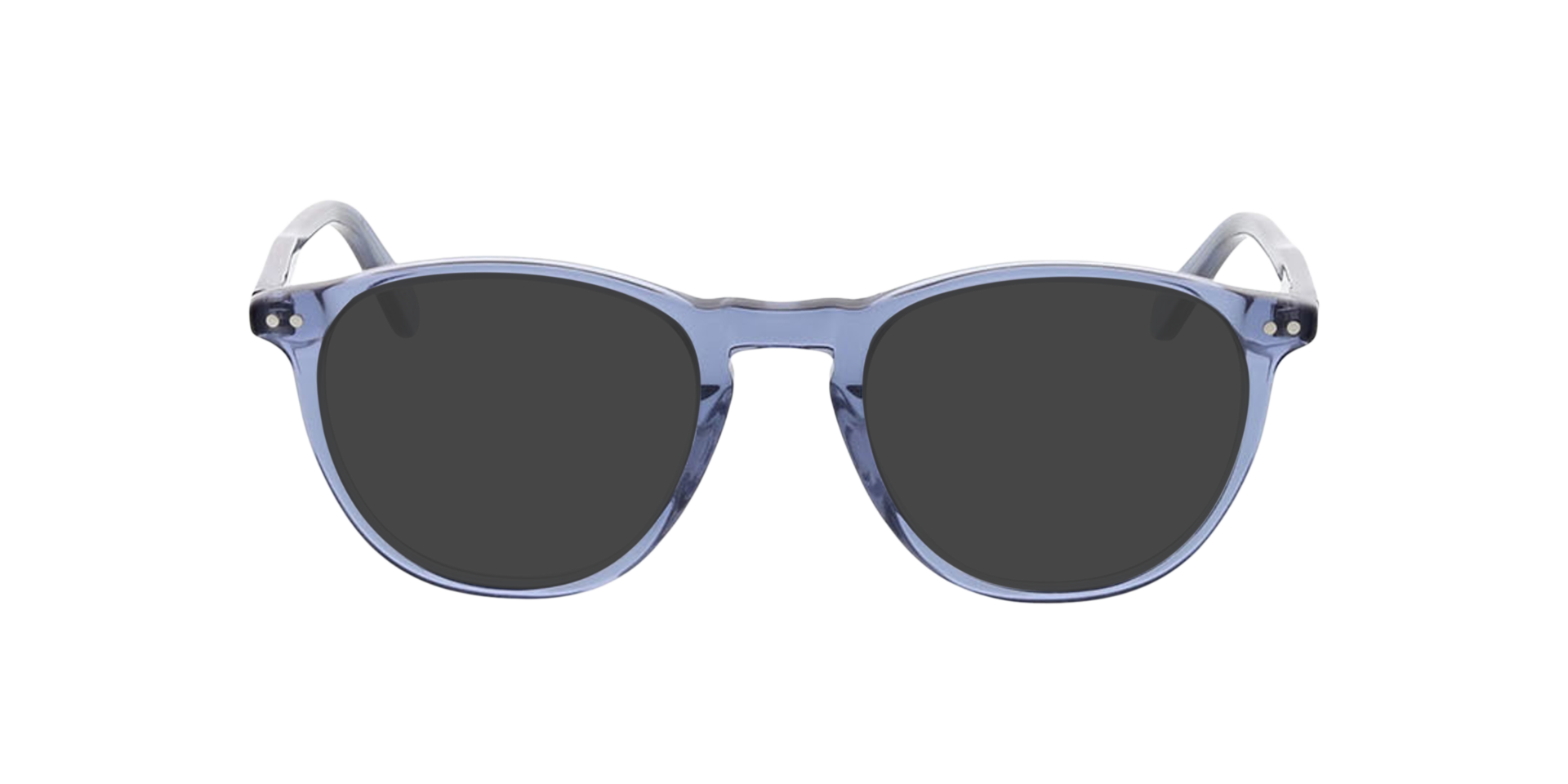 Alvin Blau AcetatEyeglass Frames von B24, mit getönten Gläsern