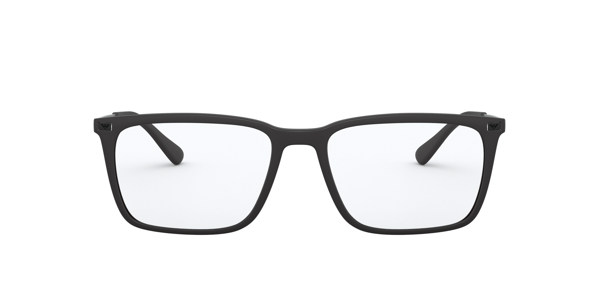 EA3169 Matt Schwarz KunststoffEyeglass Frames von B24, Vorderansicht