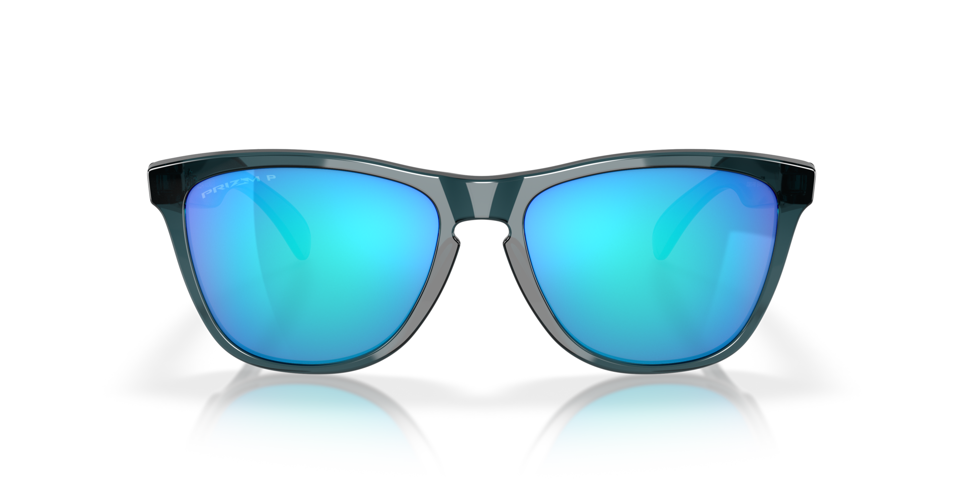 Frogskins™ Kristallschwarz KunststoffSunglass Frames von B24, Vorderansicht